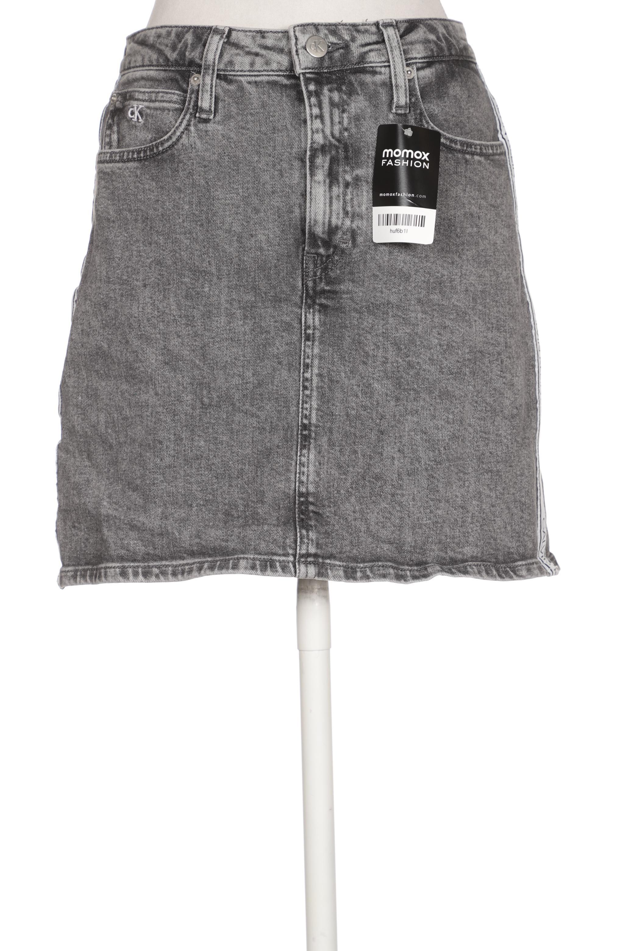 

Calvin Klein Jeans Damen Rock, grau, Gr. 27
