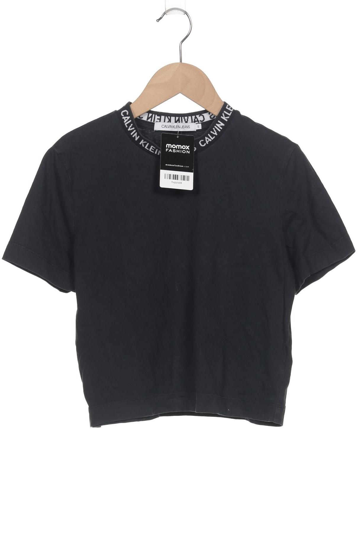 

Calvin Klein Jeans Damen T-Shirt, schwarz, Gr. 36