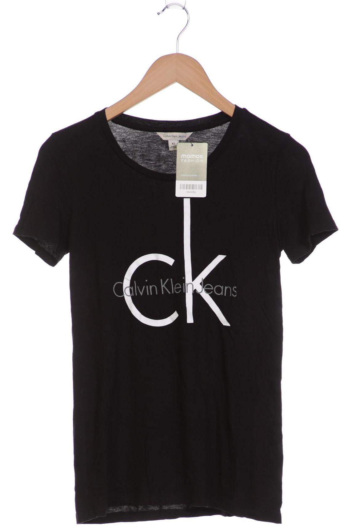 

Calvin Klein Jeans Damen T-Shirt, schwarz, Gr. 34