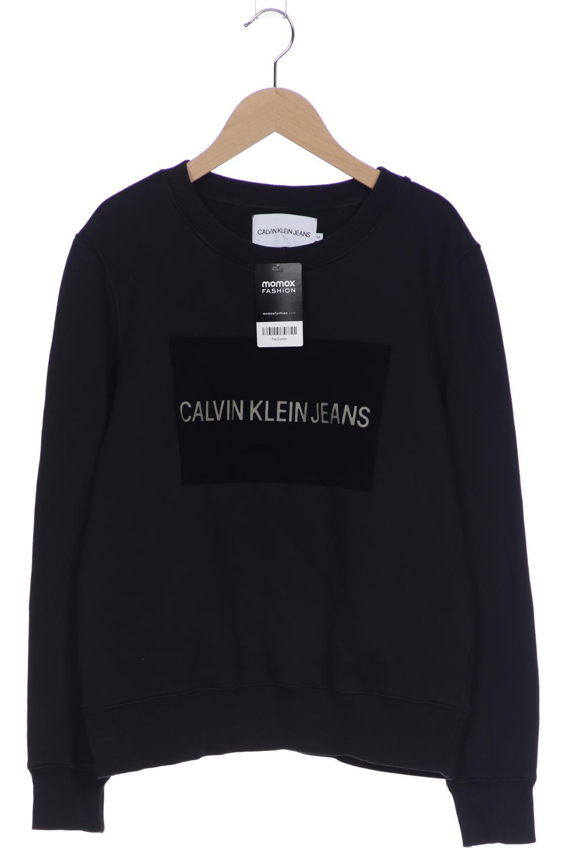 

Calvin Klein Jeans Damen Sweatshirt, schwarz, Gr. 38