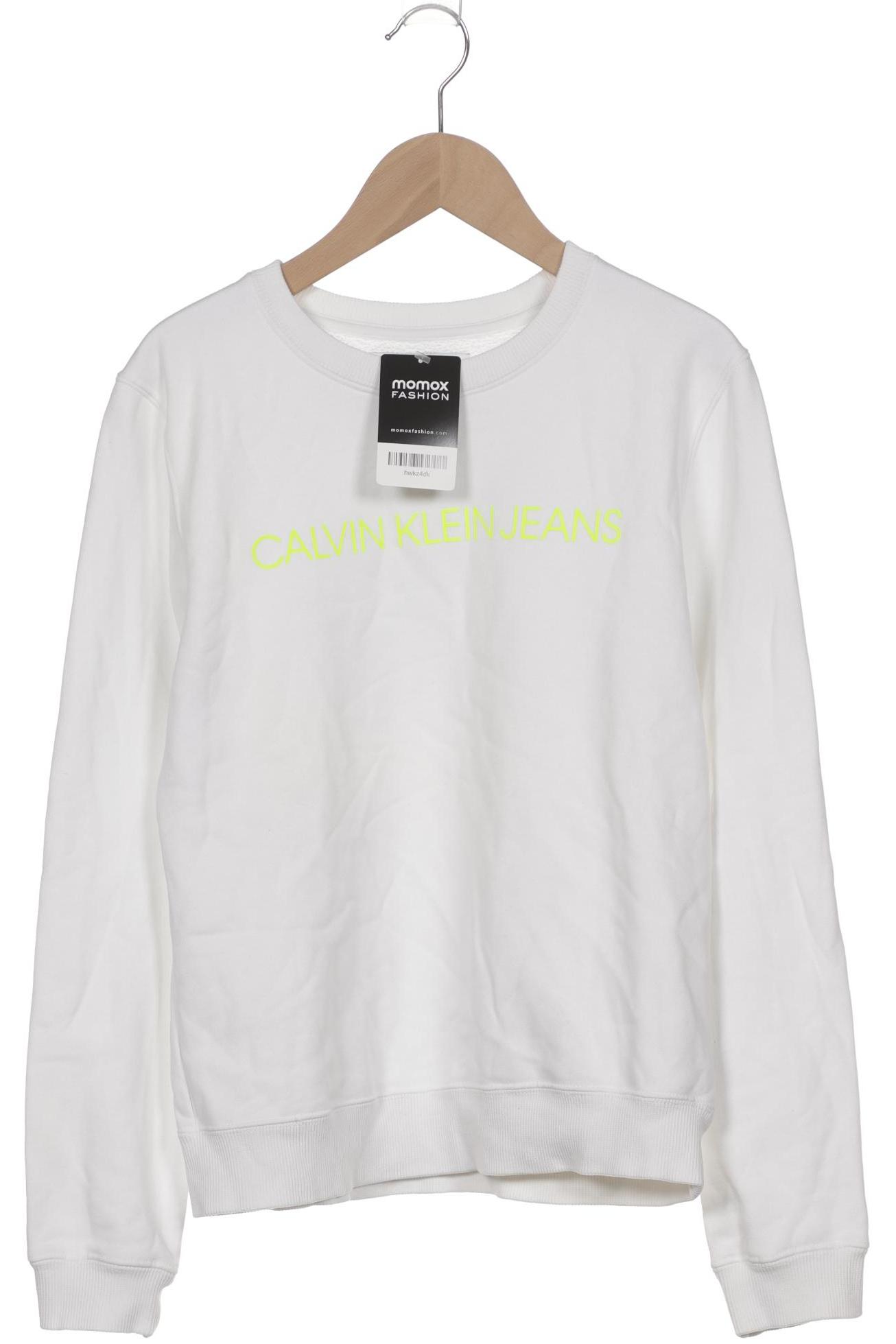 

Calvin Klein Jeans Damen Sweatshirt, weiß, Gr. 36