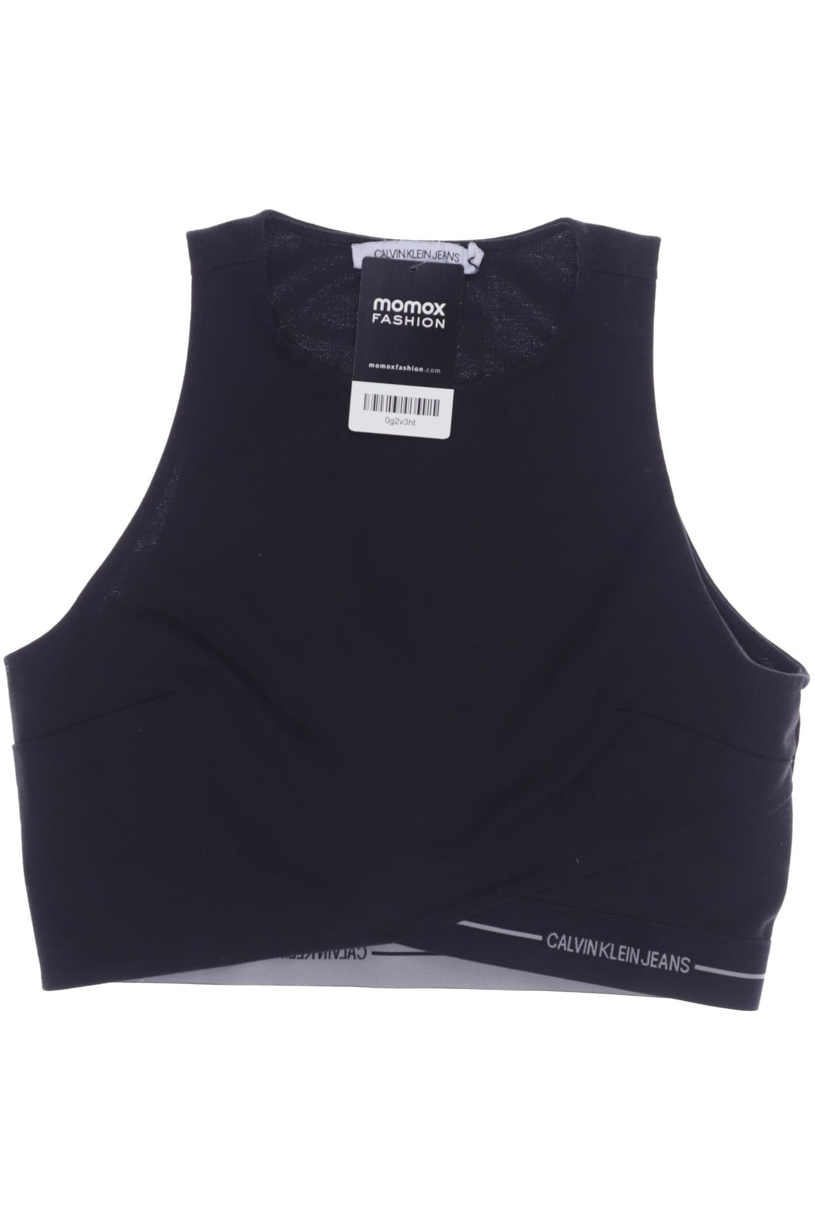 

Calvin Klein Jeans Damen Top, schwarz, Gr. 38