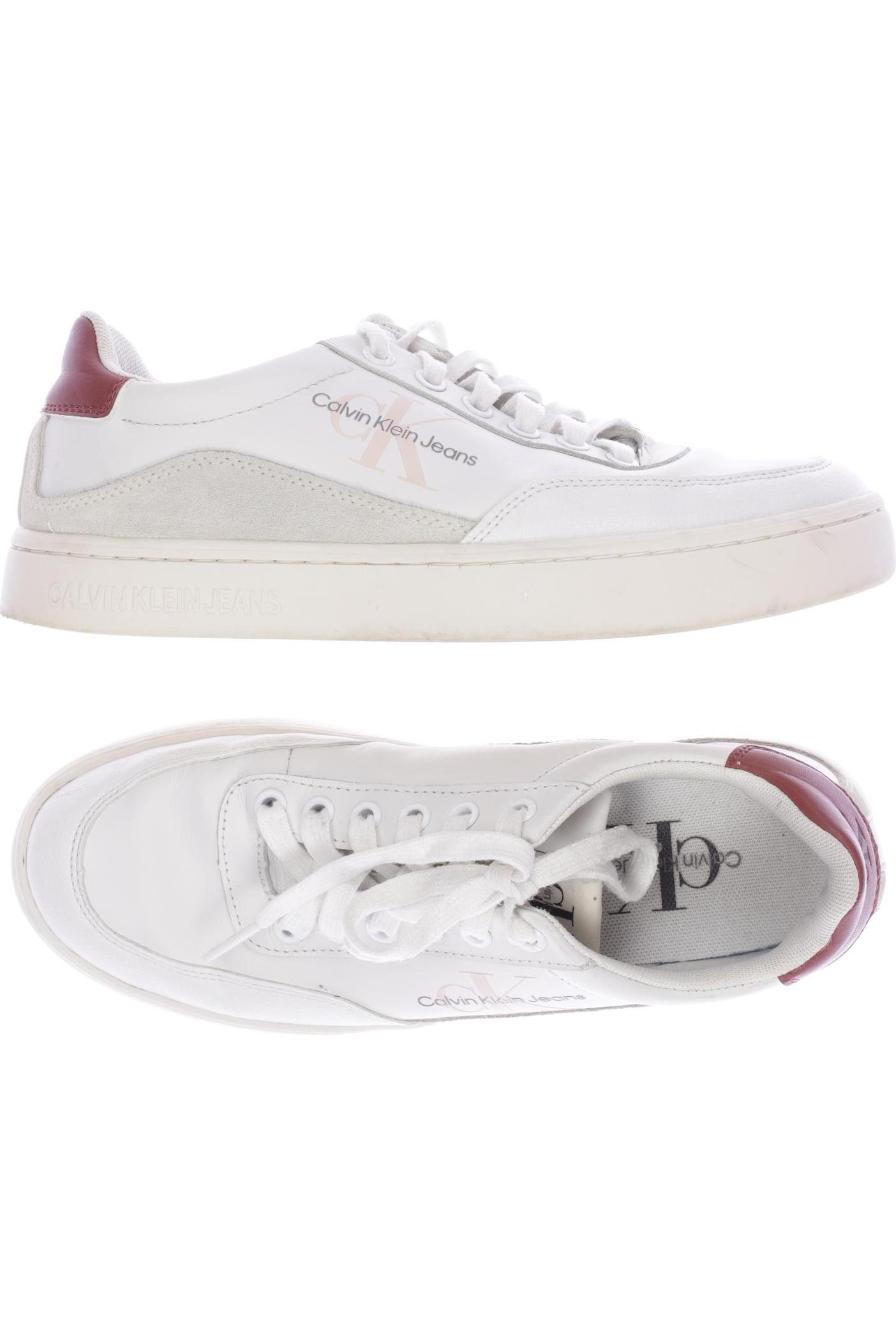 

Calvin Klein Jeans Damen Sneakers, weiß, Gr. 37