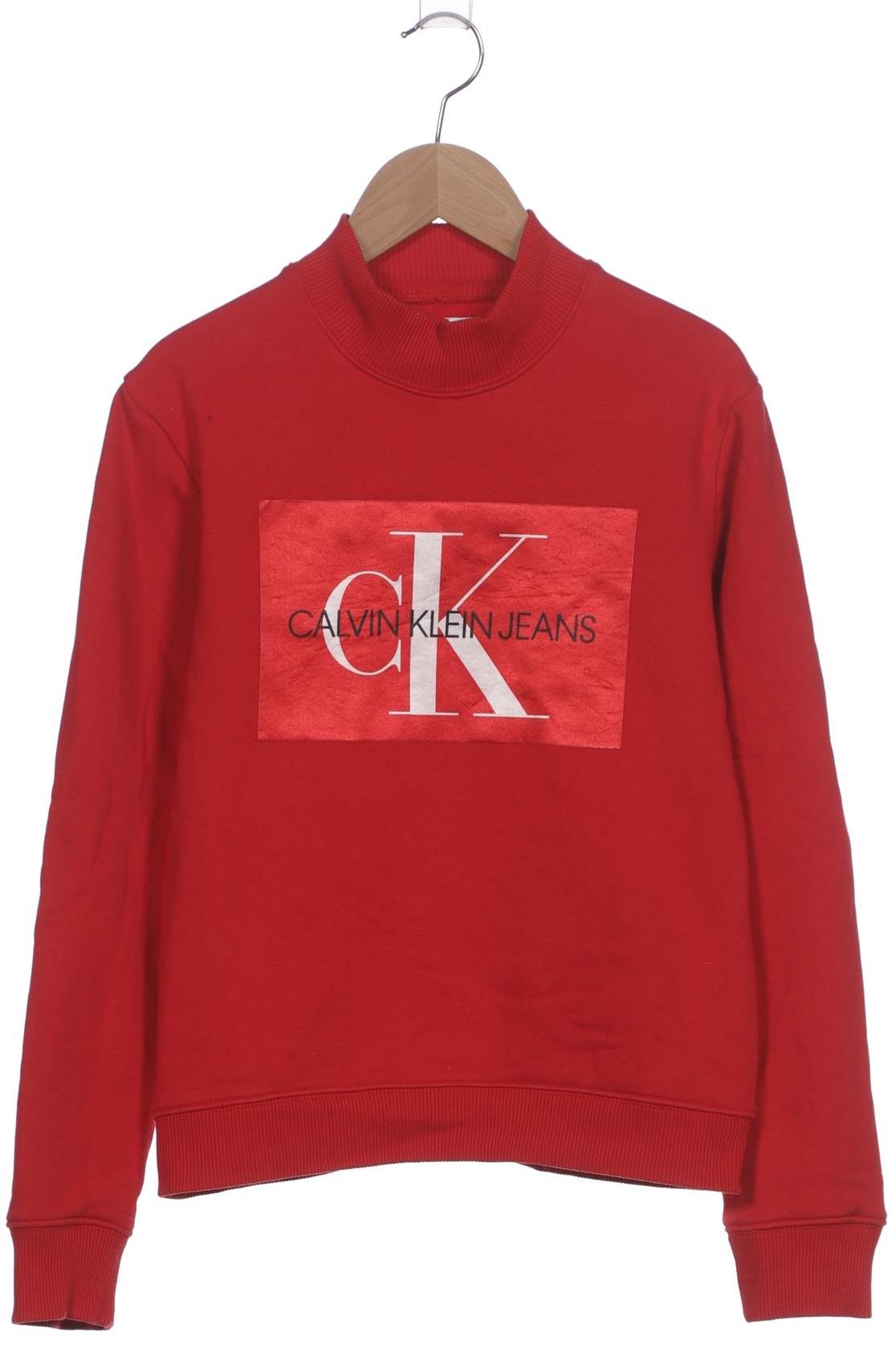 

Calvin Klein Jeans Damen Sweatshirt, rot, Gr. 34
