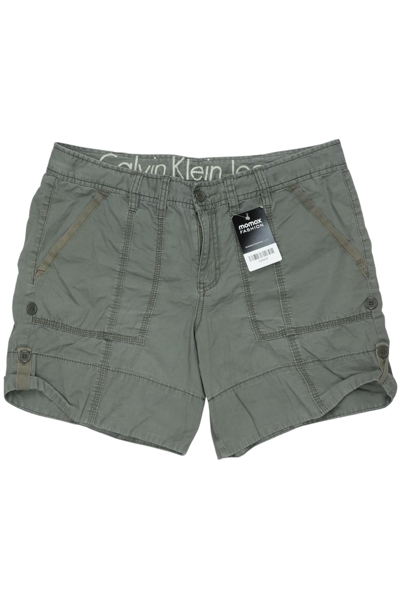 

Calvin Klein Jeans Damen Shorts, grün, Gr. 12