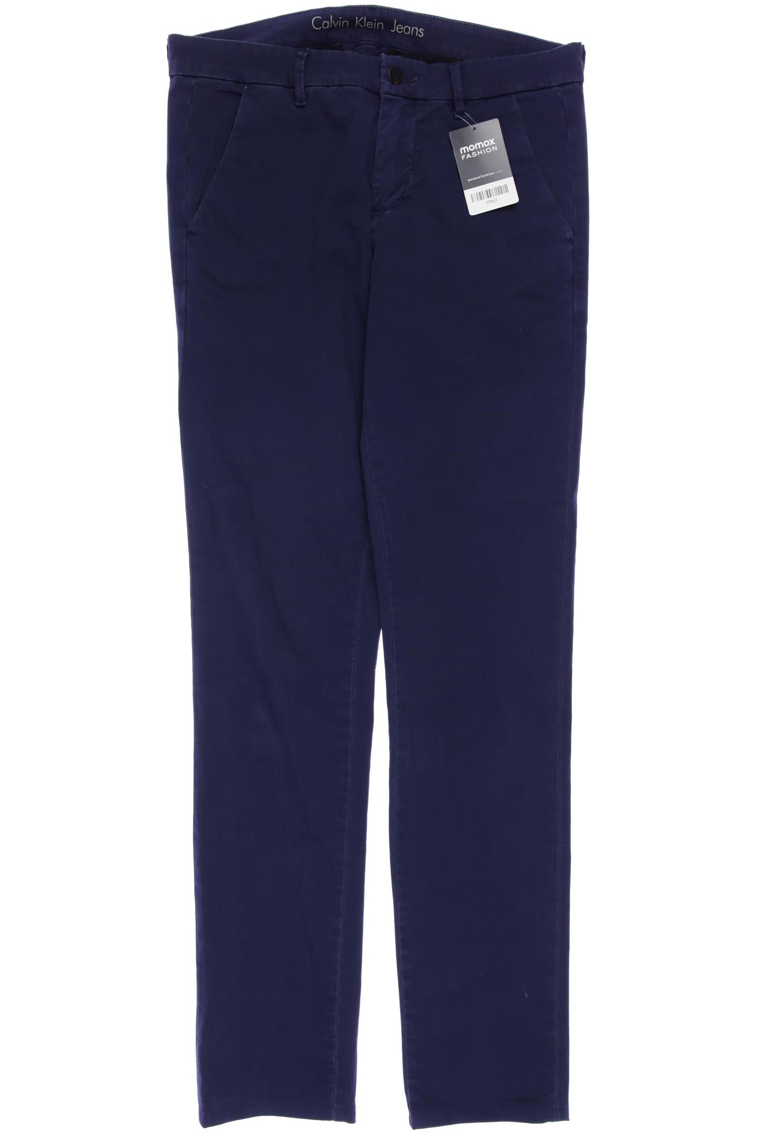 

Calvin Klein Jeans Herren Stoffhose, marineblau, Gr. 30