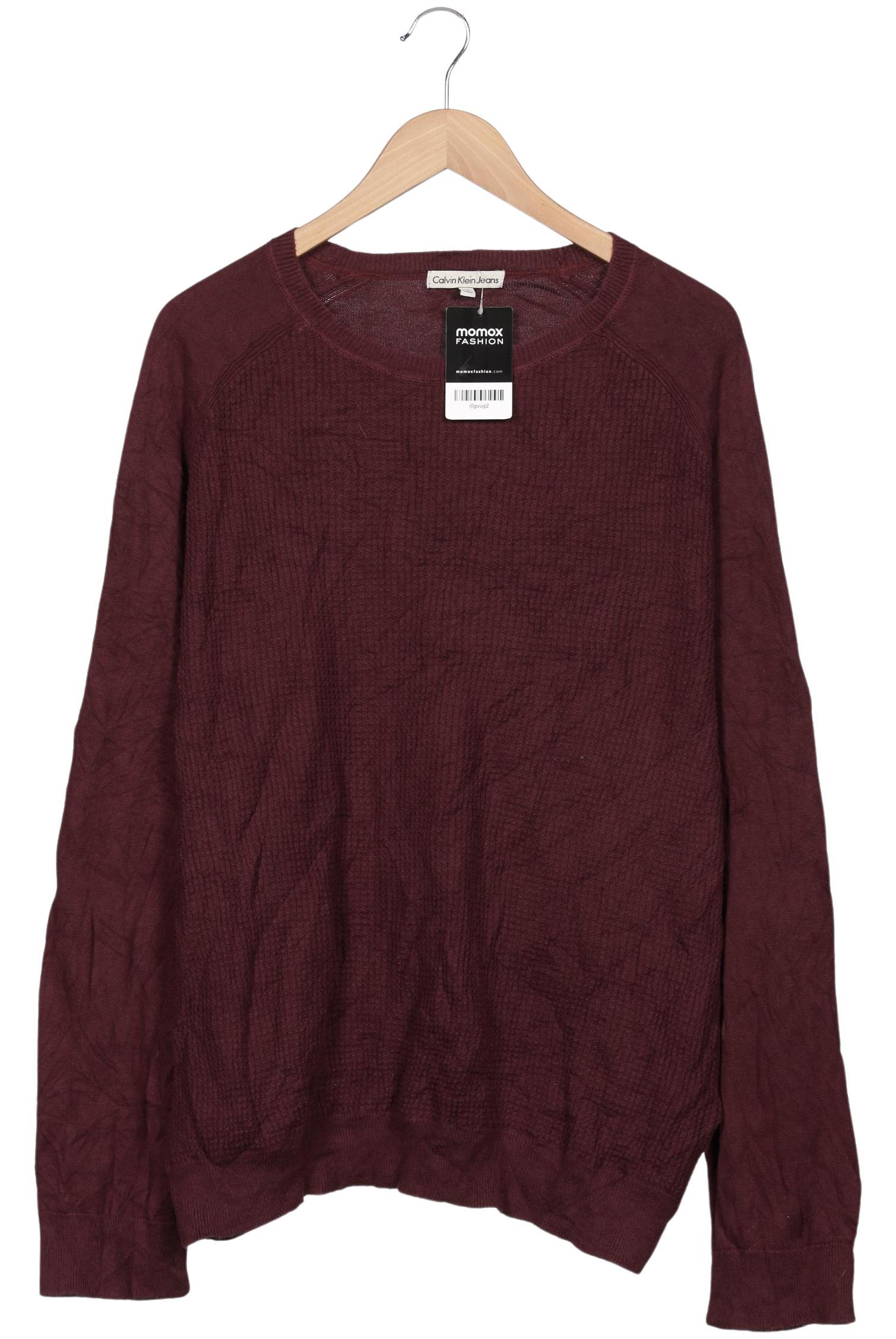 

Calvin Klein Jeans Herren Pullover, bordeaux, Gr. 56