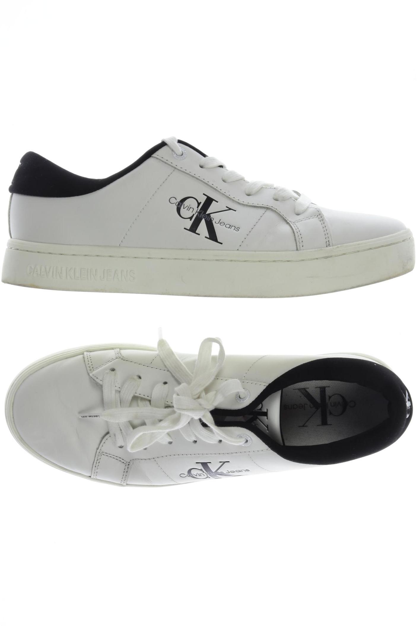 

Calvin Klein Jeans Damen Sneakers, weiß, Gr. 39