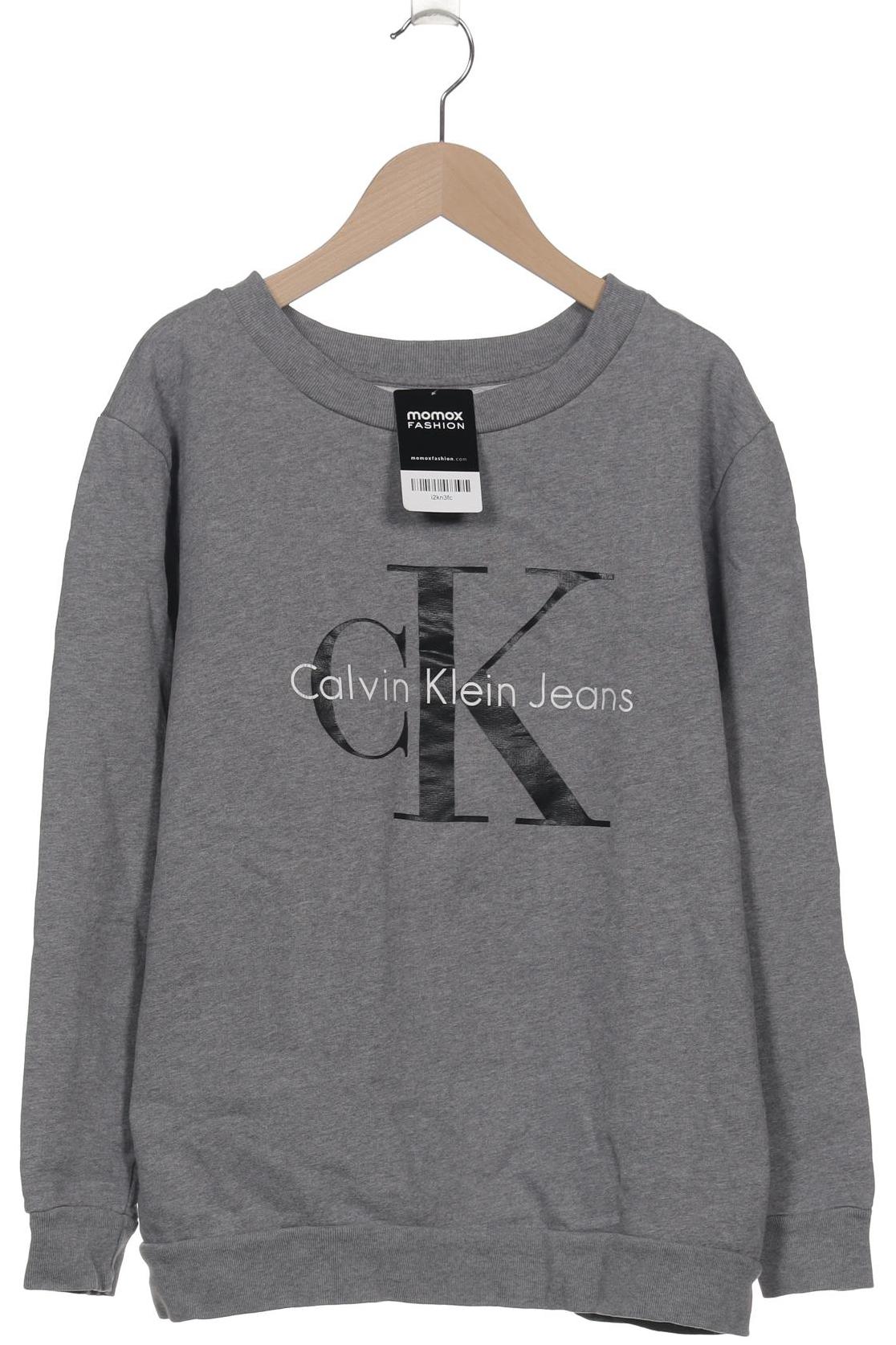 

Calvin Klein Jeans Damen Sweatshirt, grau, Gr. 34