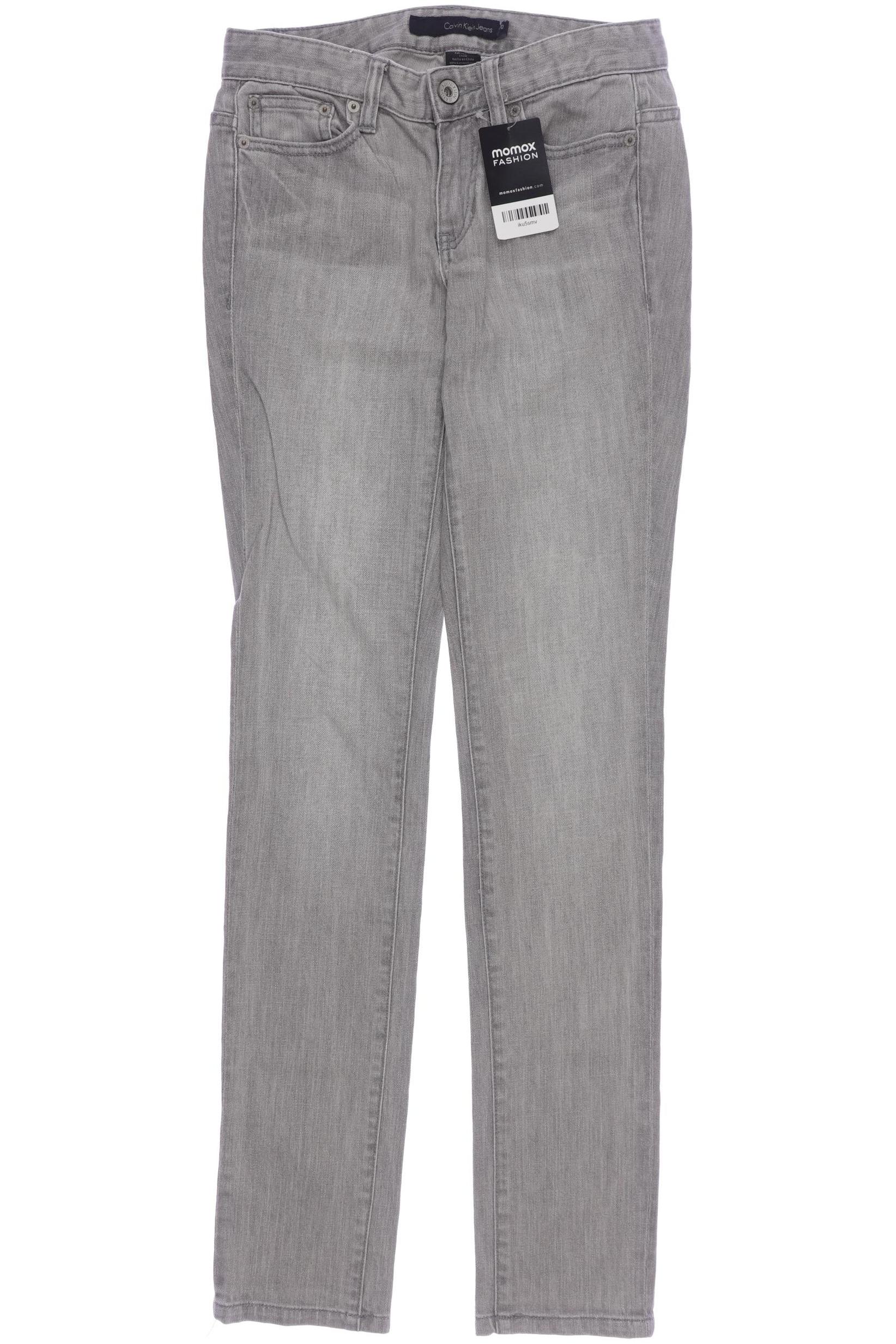 

Calvin Klein Jeans Damen Jeans, grau, Gr. 25