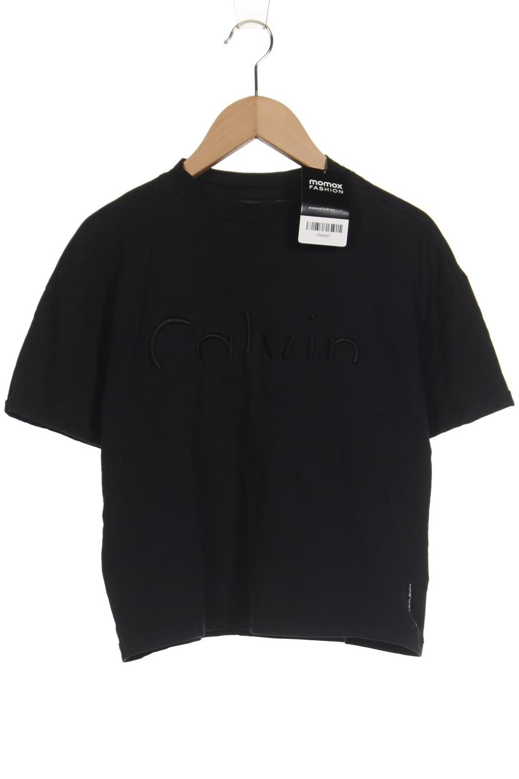 

Calvin Klein Jeans Damen T-Shirt, schwarz, Gr. 36