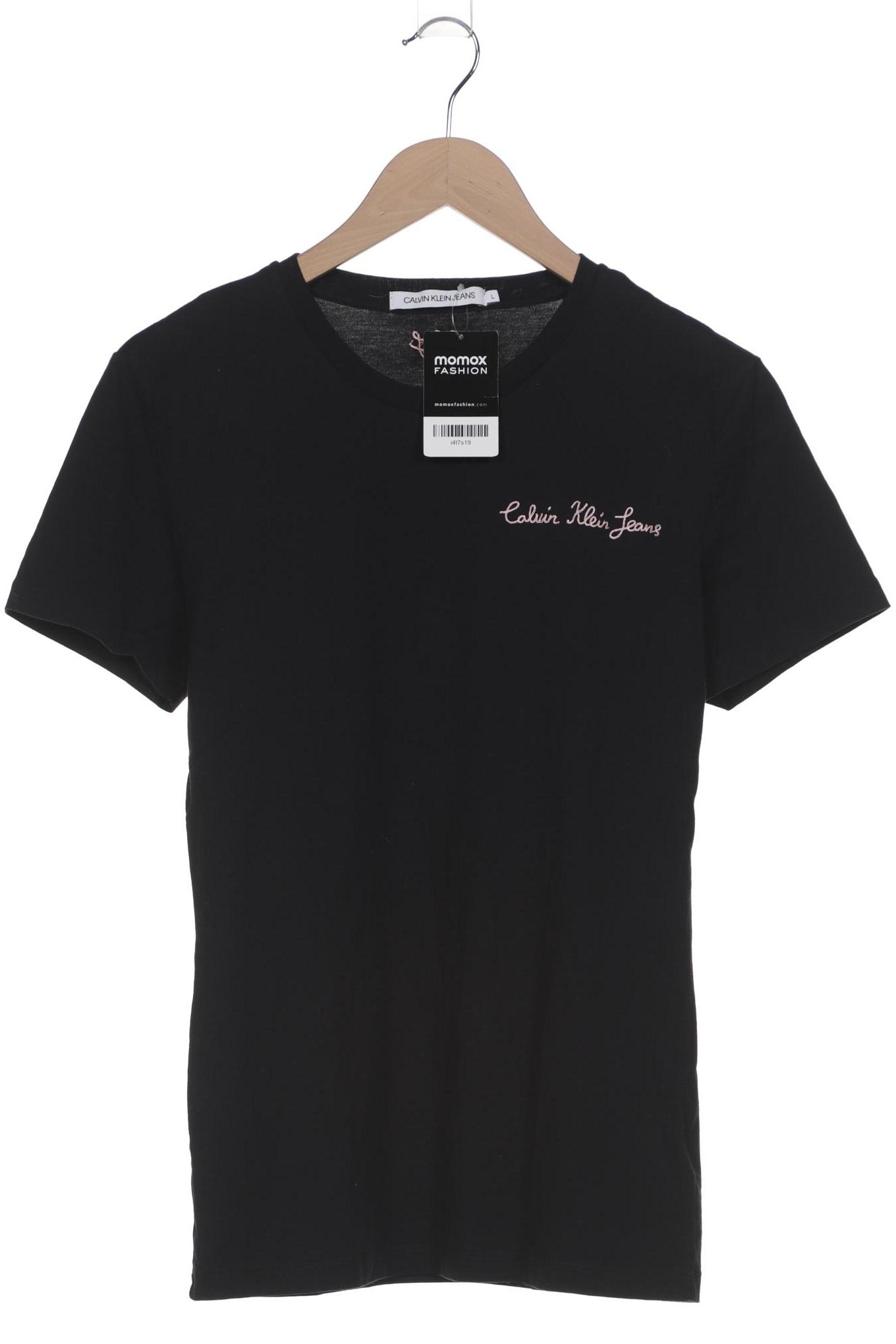 

Calvin Klein Jeans Damen T-Shirt, schwarz, Gr. 42