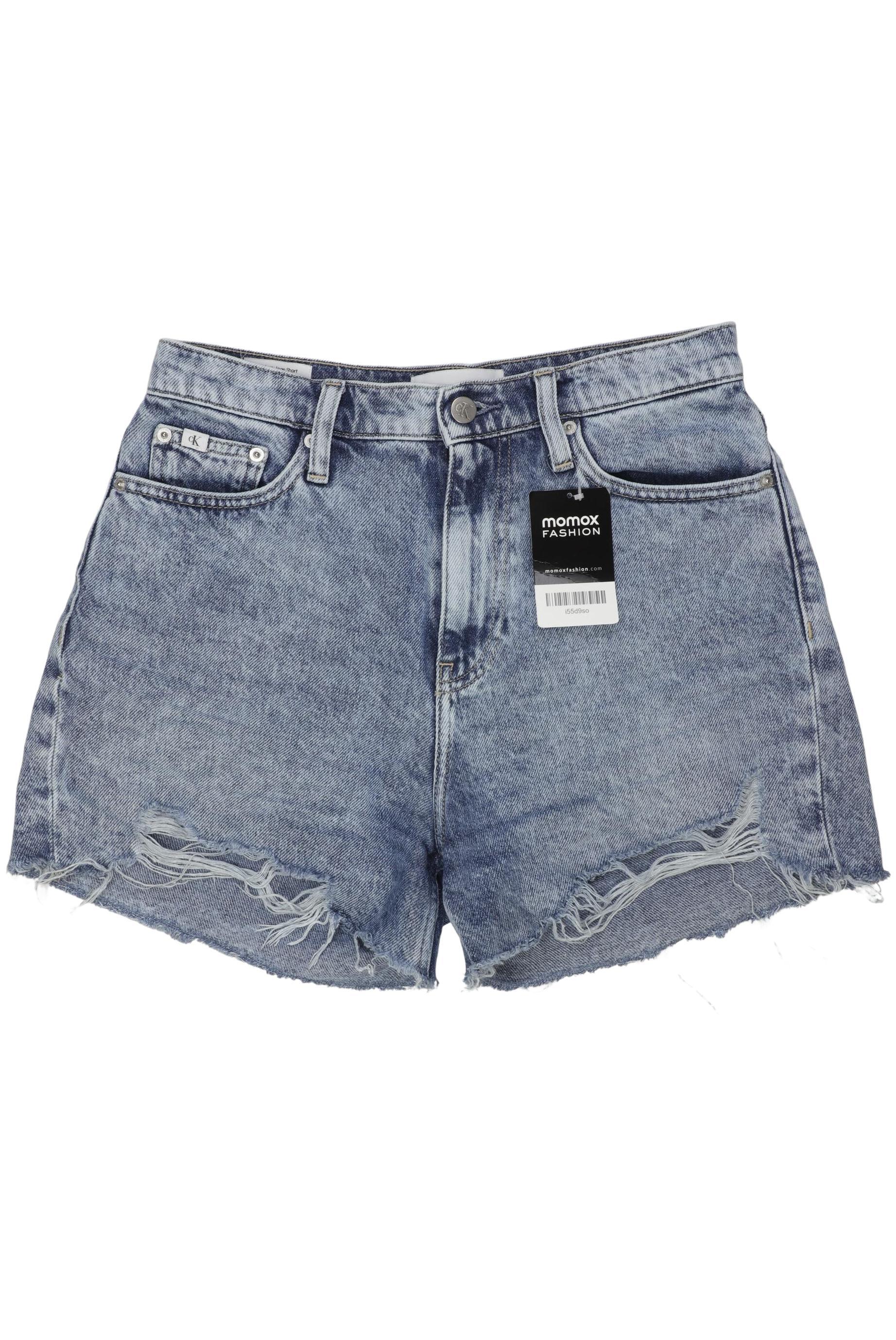 

Calvin Klein Jeans Damen Shorts, blau, Gr. 27