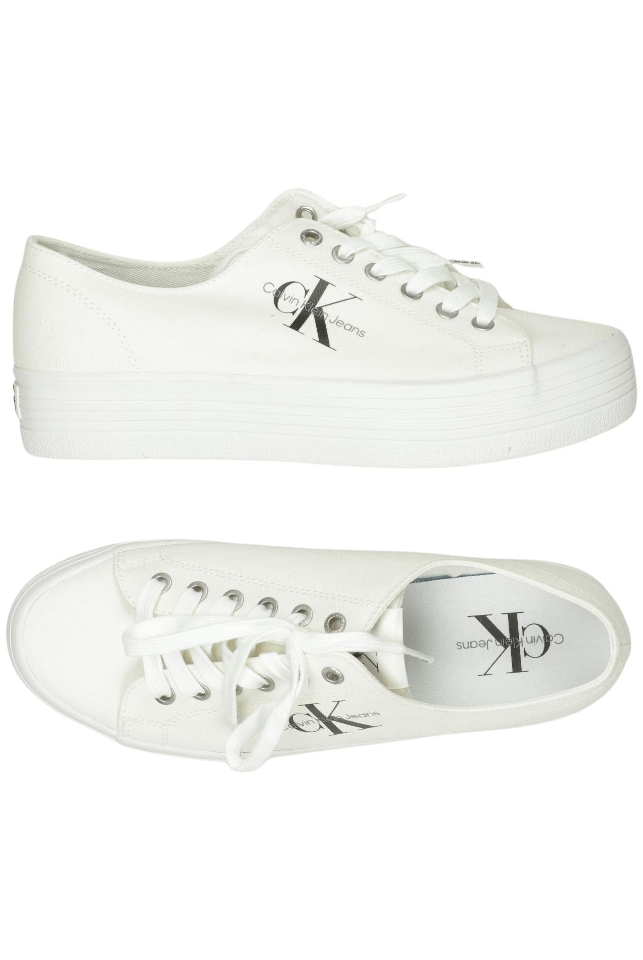 

Calvin Klein Jeans Damen Sneakers, weiß, Gr. 41