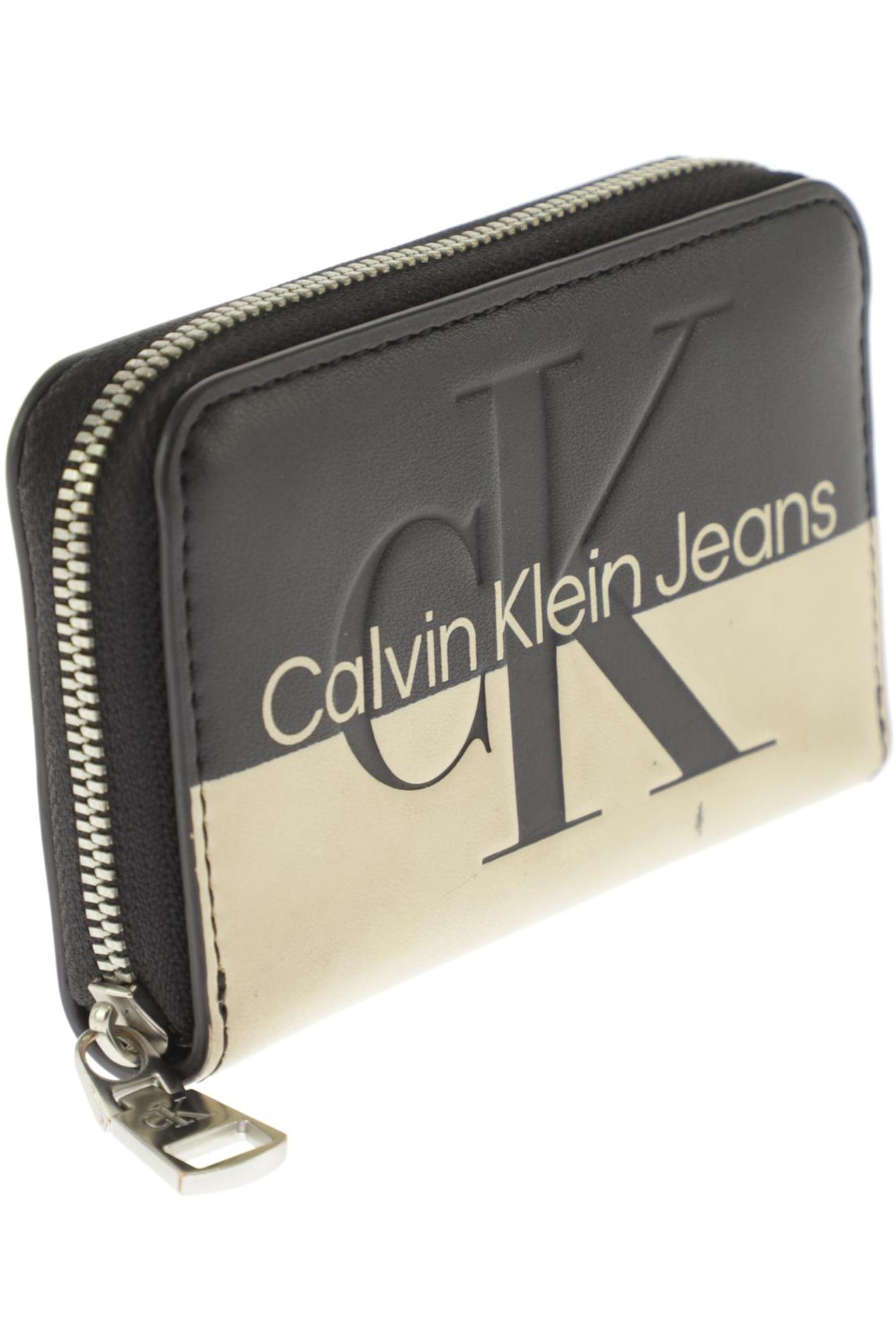 

Calvin Klein Jeans Damen Portemonnaie, schwarz, Gr.