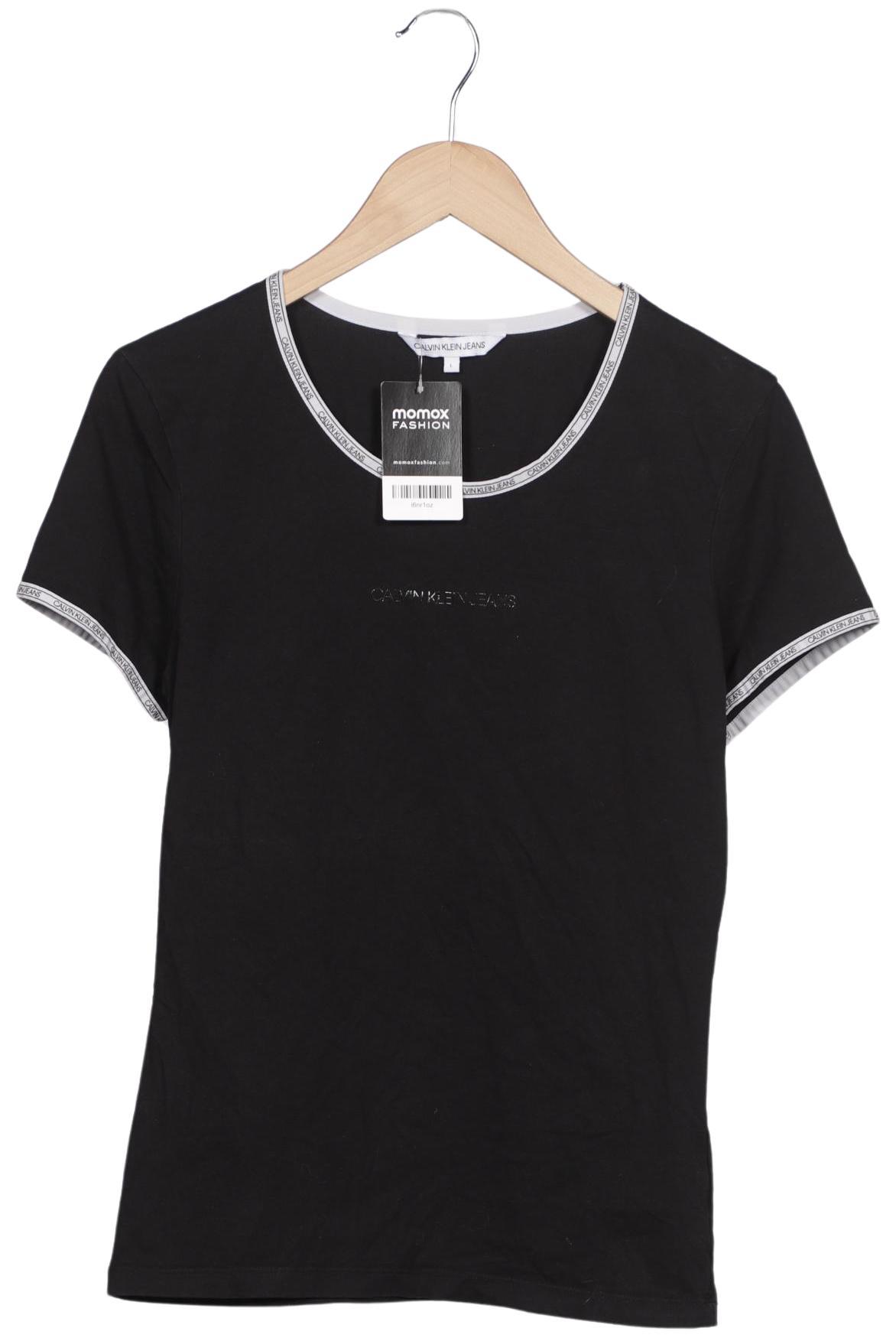 

Calvin Klein Jeans Damen T-Shirt, schwarz, Gr. 42