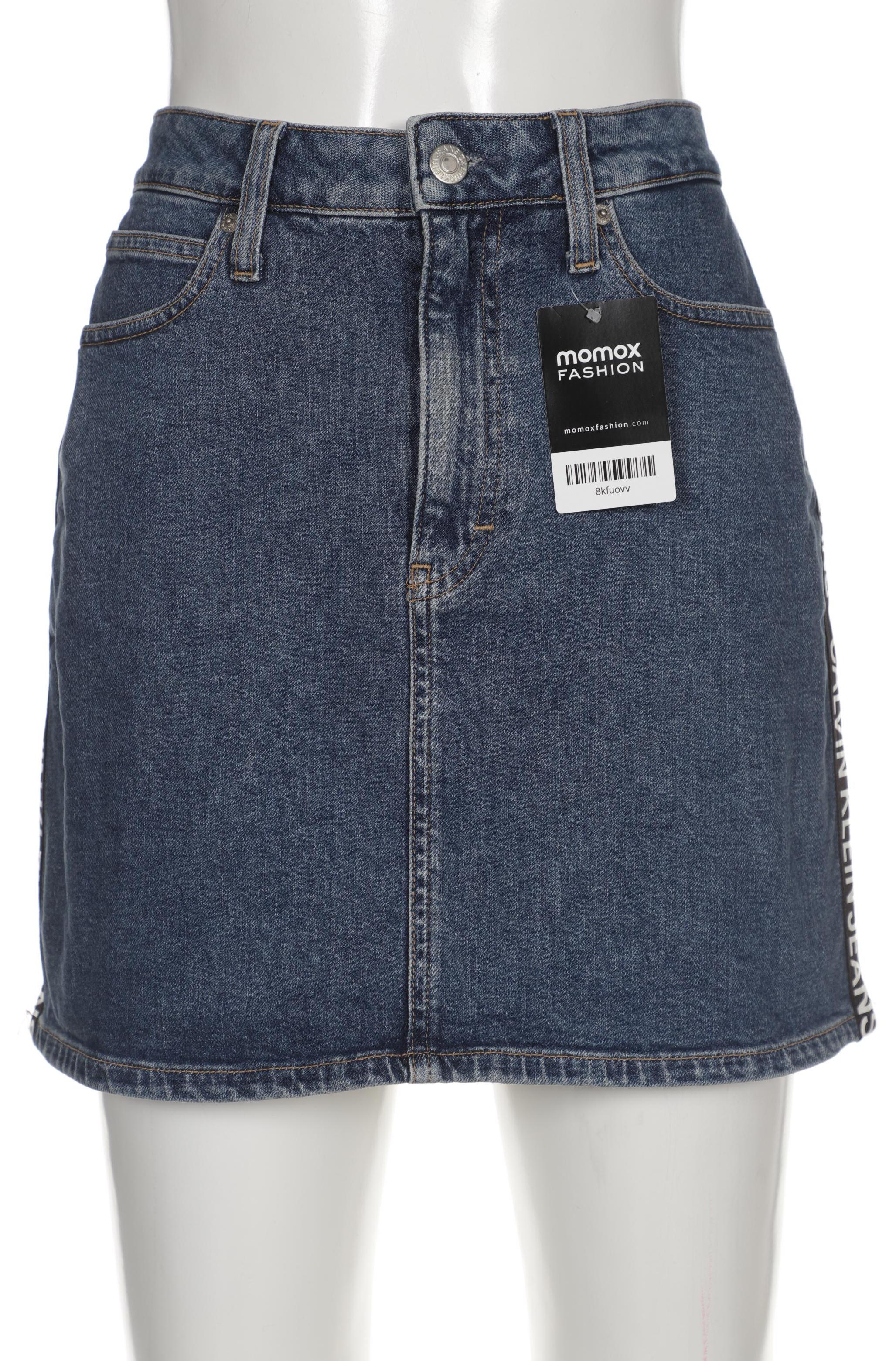 

Calvin Klein Jeans Damen Rock, blau, Gr. 38