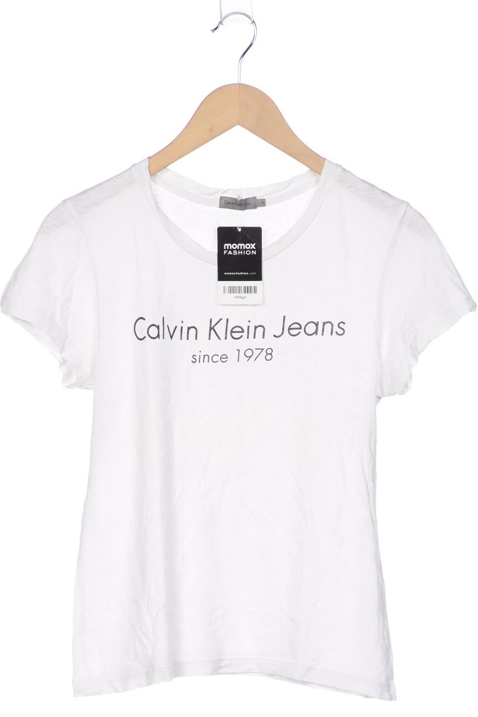 

Calvin Klein Jeans Damen T-Shirt, weiß