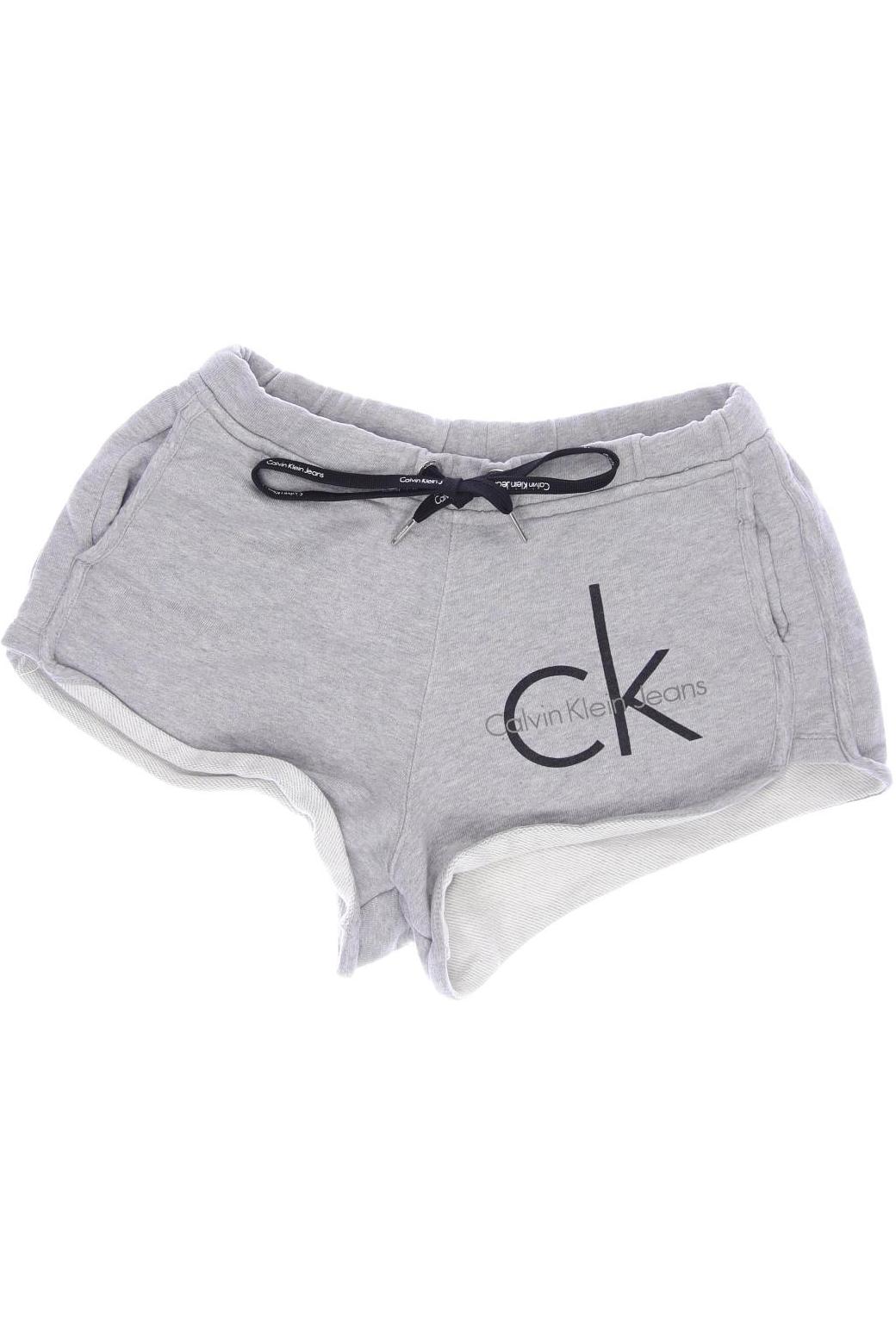 

Calvin Klein Jeans Damen Shorts, grau, Gr. 34