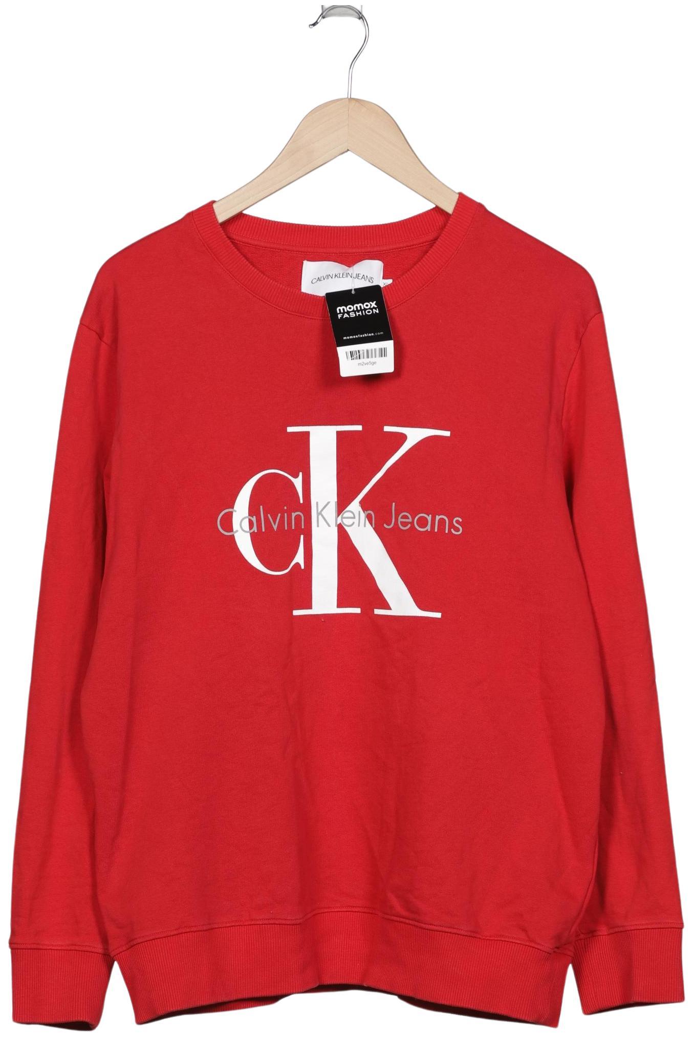 

Calvin Klein Jeans Herren Sweatshirt, rot, Gr. 54