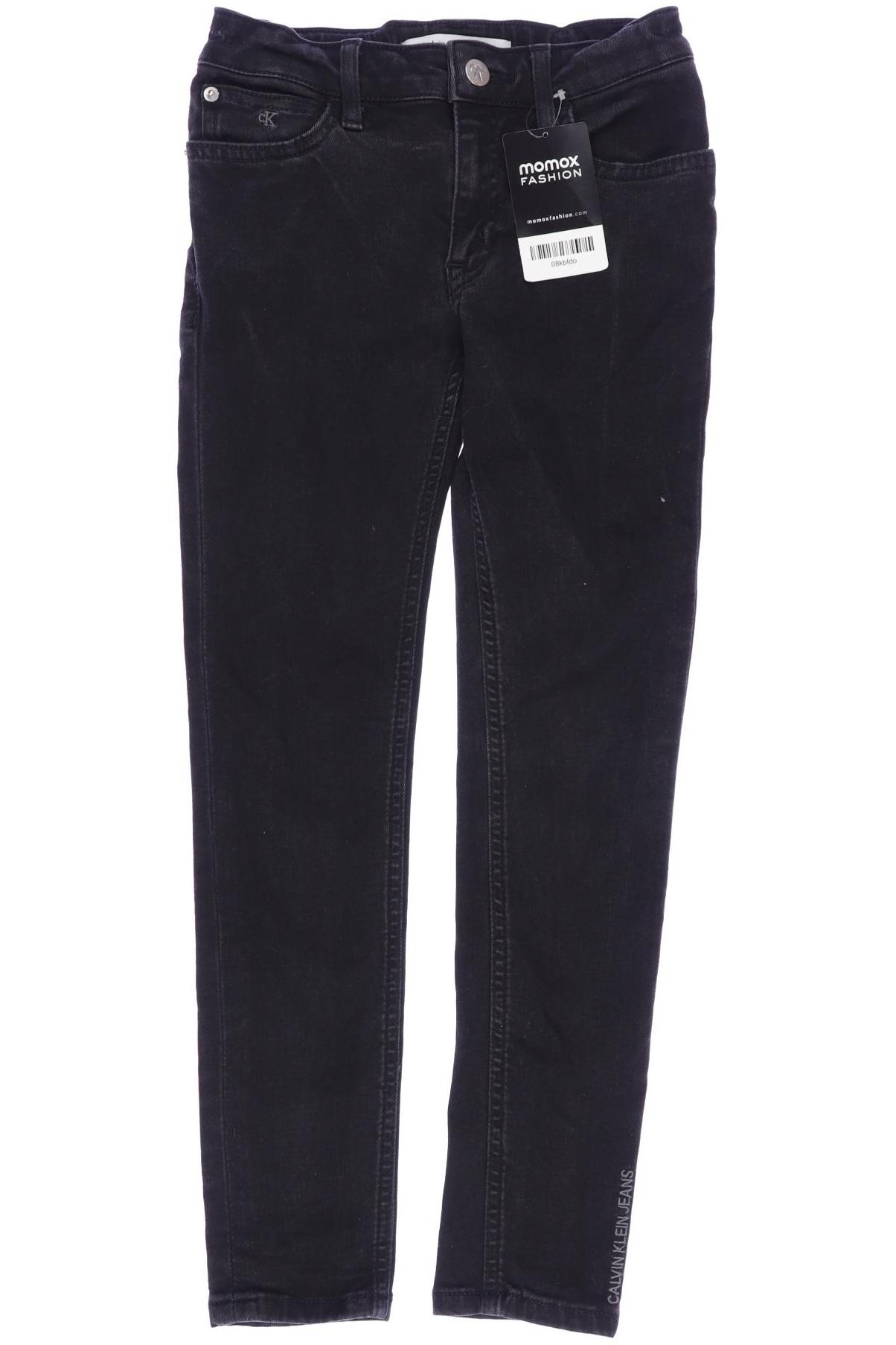 

Calvin Klein Jeans Damen Jeans, schwarz, Gr. 128