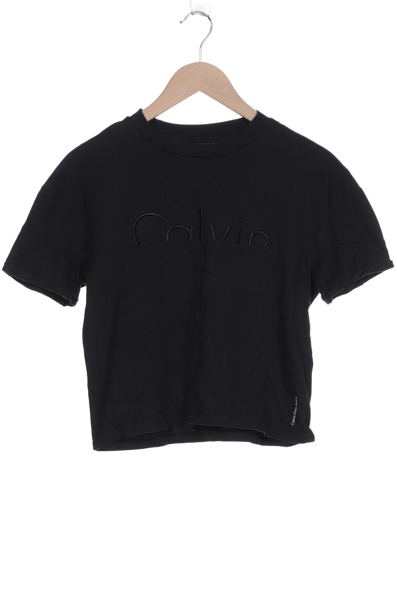

Calvin Klein Jeans Damen T-Shirt, schwarz, Gr. 38