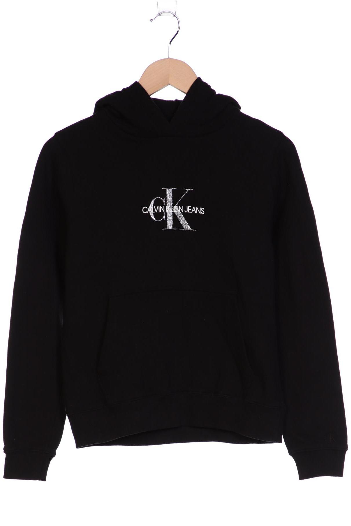 

Calvin Klein Jeans Damen Kapuzenpullover, schwarz