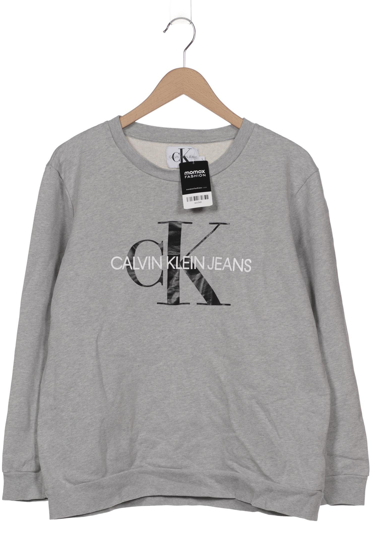 

Calvin Klein Jeans Damen Sweatshirt, grau, Gr. 42