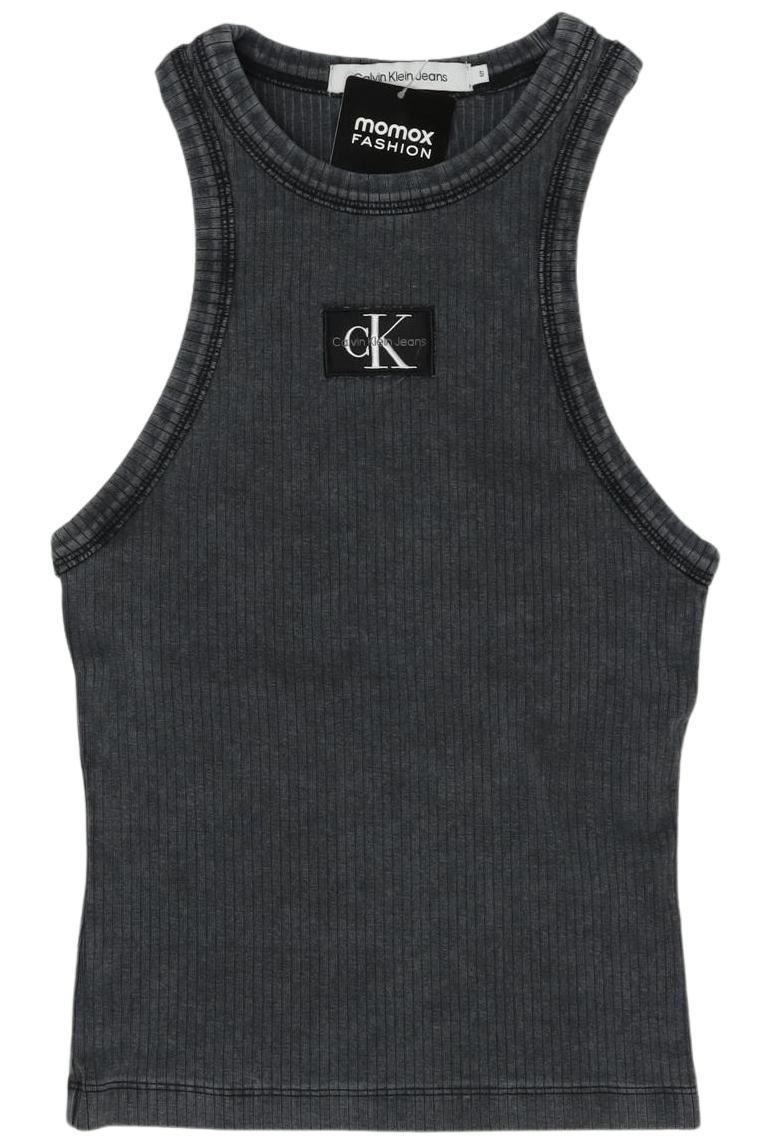 

Calvin Klein Jeans Damen Top, grau, Gr. 36