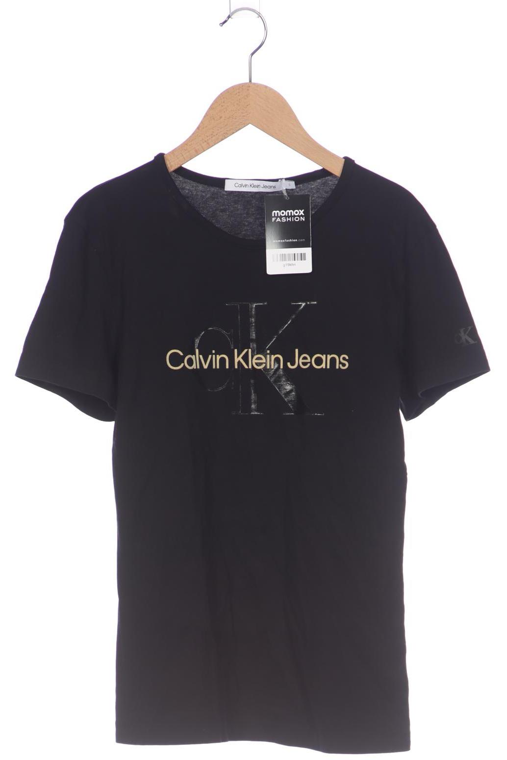 

Calvin Klein Jeans Damen T-Shirt, schwarz, Gr. 36