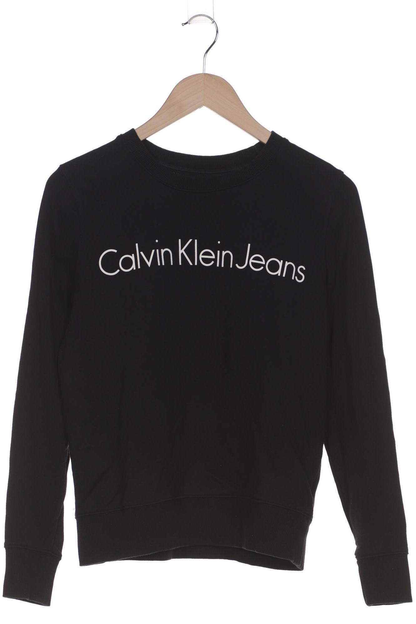 

Calvin Klein Jeans Damen Sweatshirt, schwarz, Gr. 38