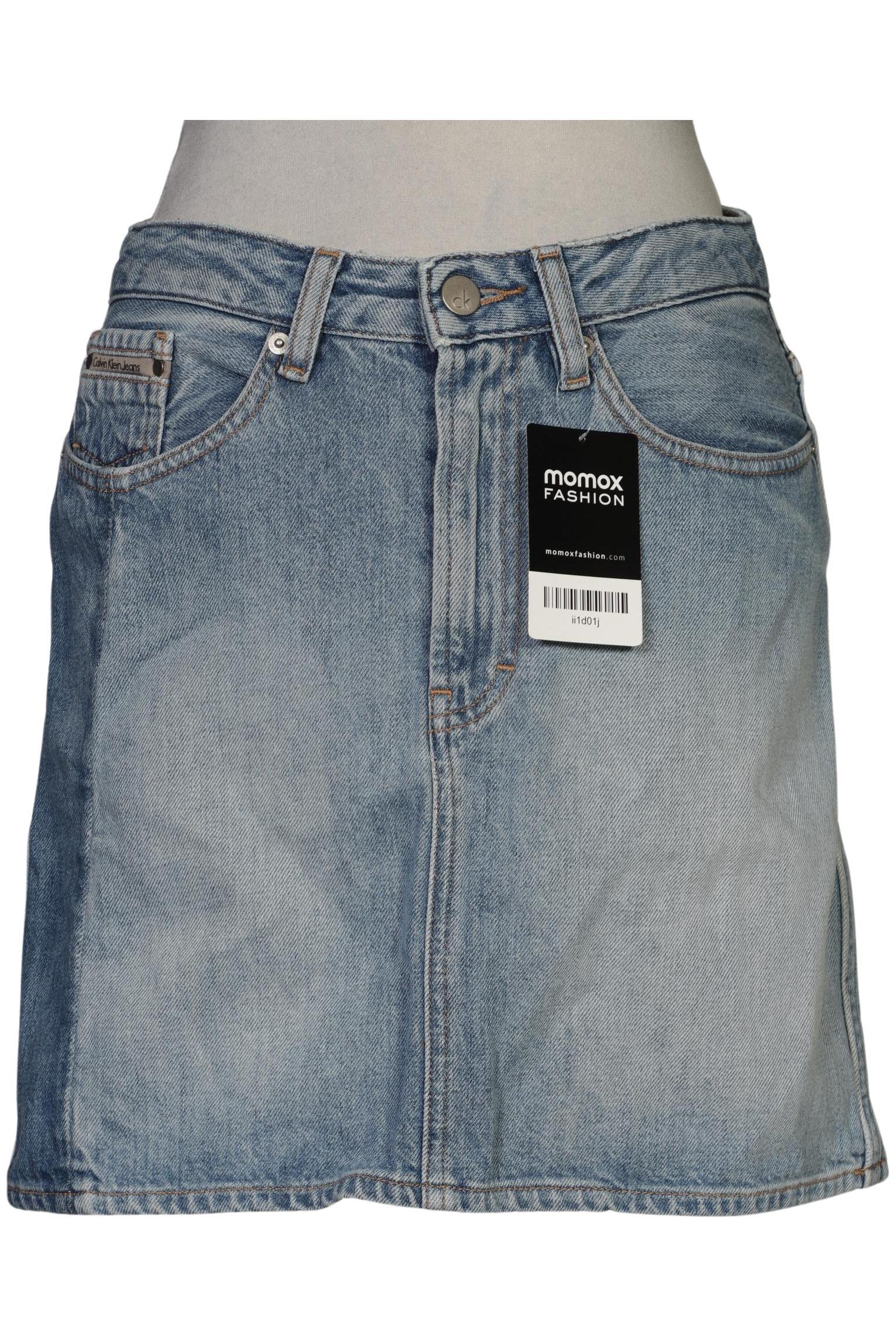 

Calvin Klein Jeans Damen Rock, blau, Gr. 25