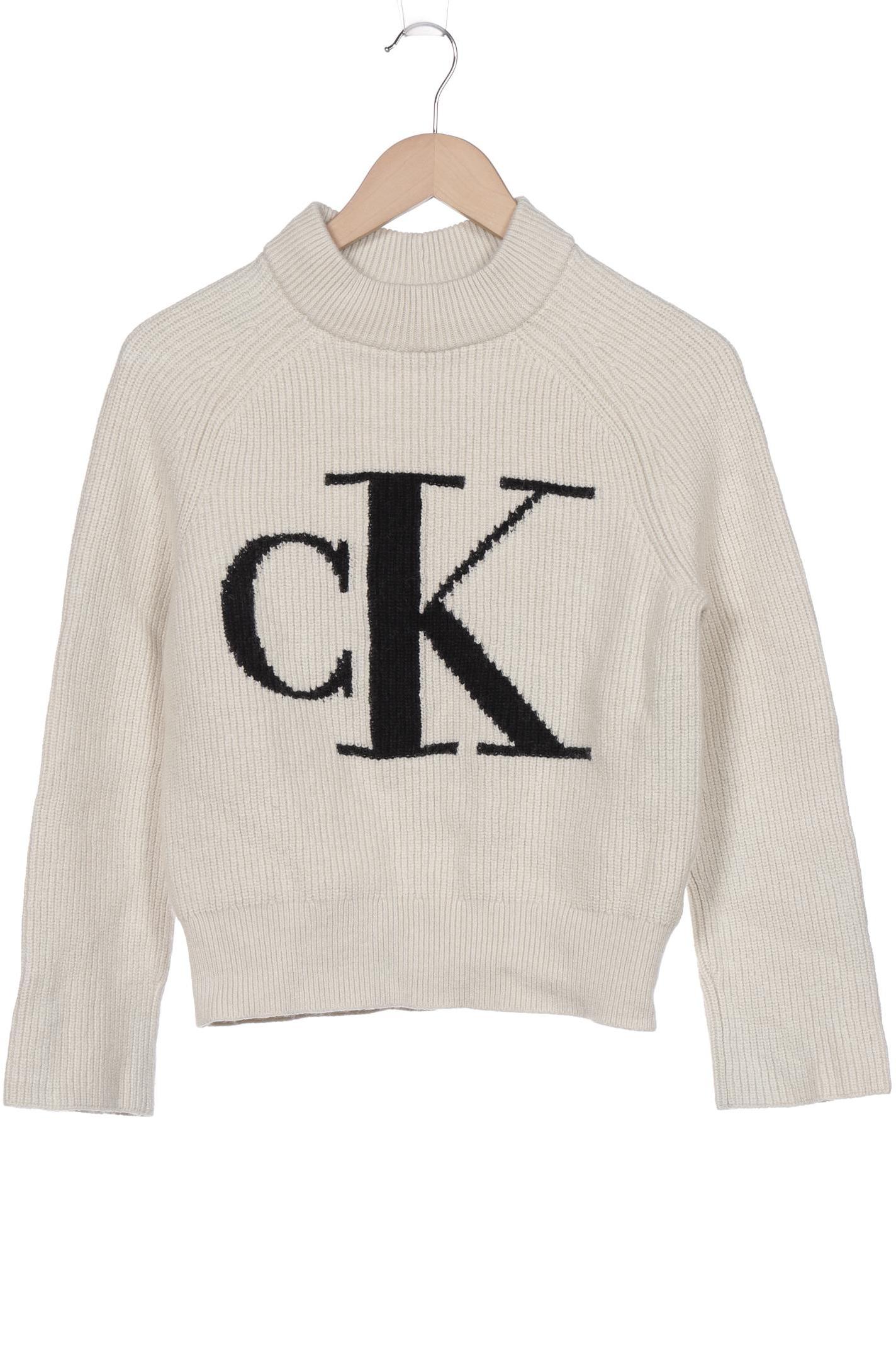 

Calvin Klein Jeans Damen Pullover, cremeweiß