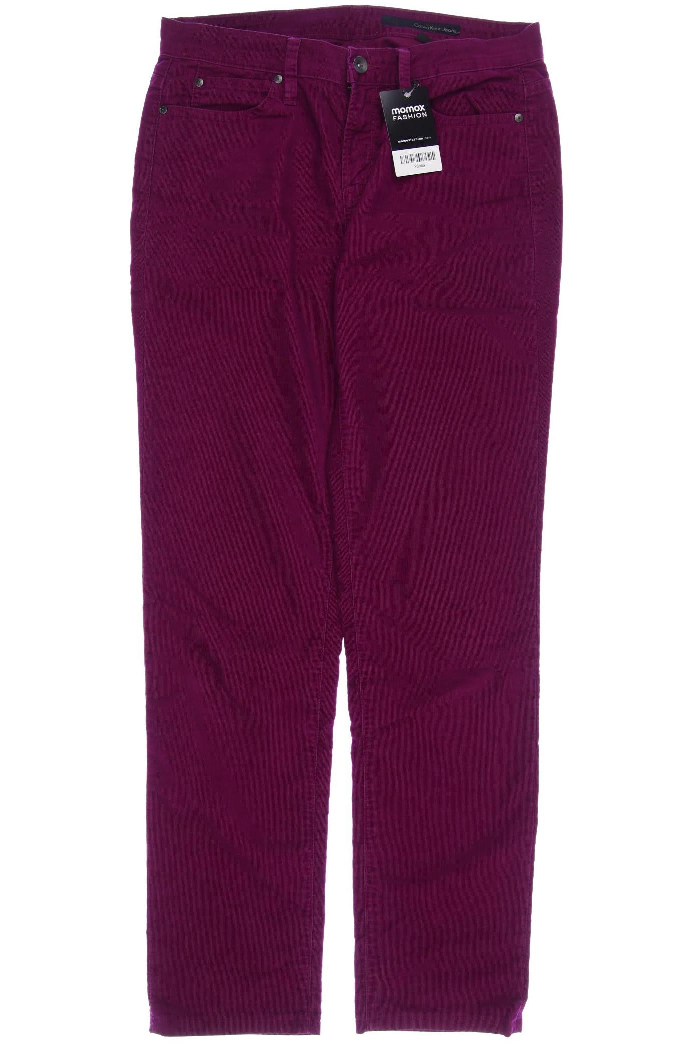 

Calvin Klein Jeans Damen Stoffhose, bordeaux