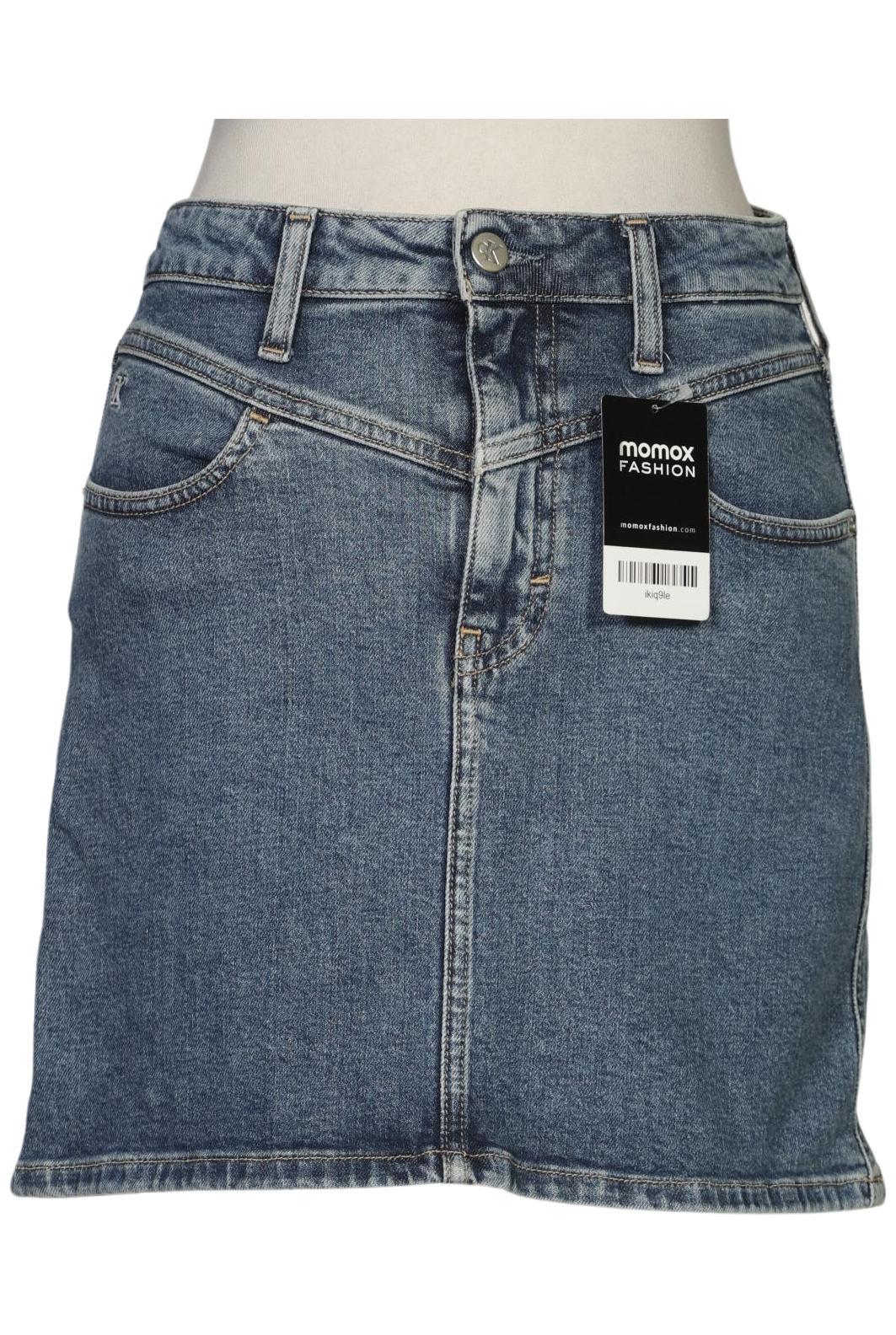 

Calvin Klein Jeans Damen Rock, blau, Gr. 25
