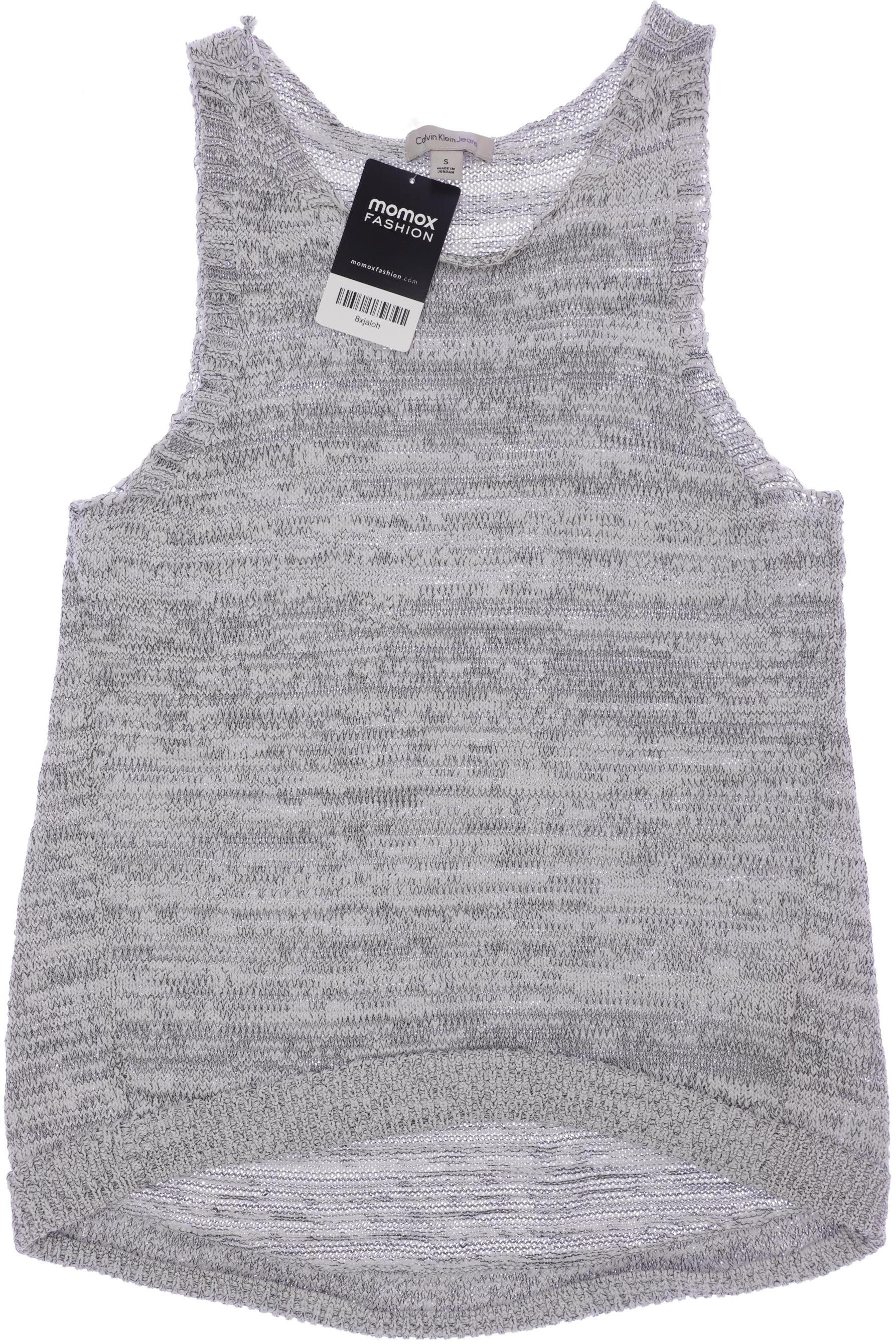 

Calvin Klein Jeans Damen Top, grau, Gr. 36