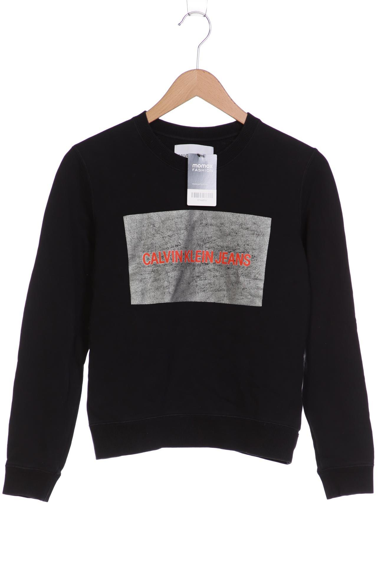 

Calvin Klein Jeans Damen Sweatshirt, schwarz, Gr. 36