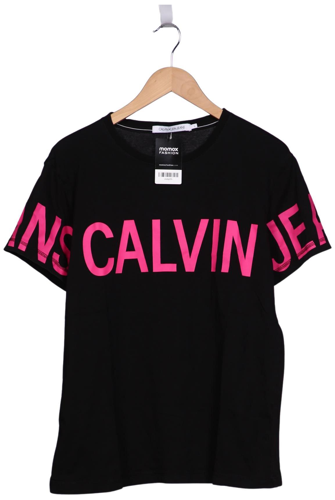 

Calvin Klein Jeans Damen T-Shirt, schwarz, Gr. 42
