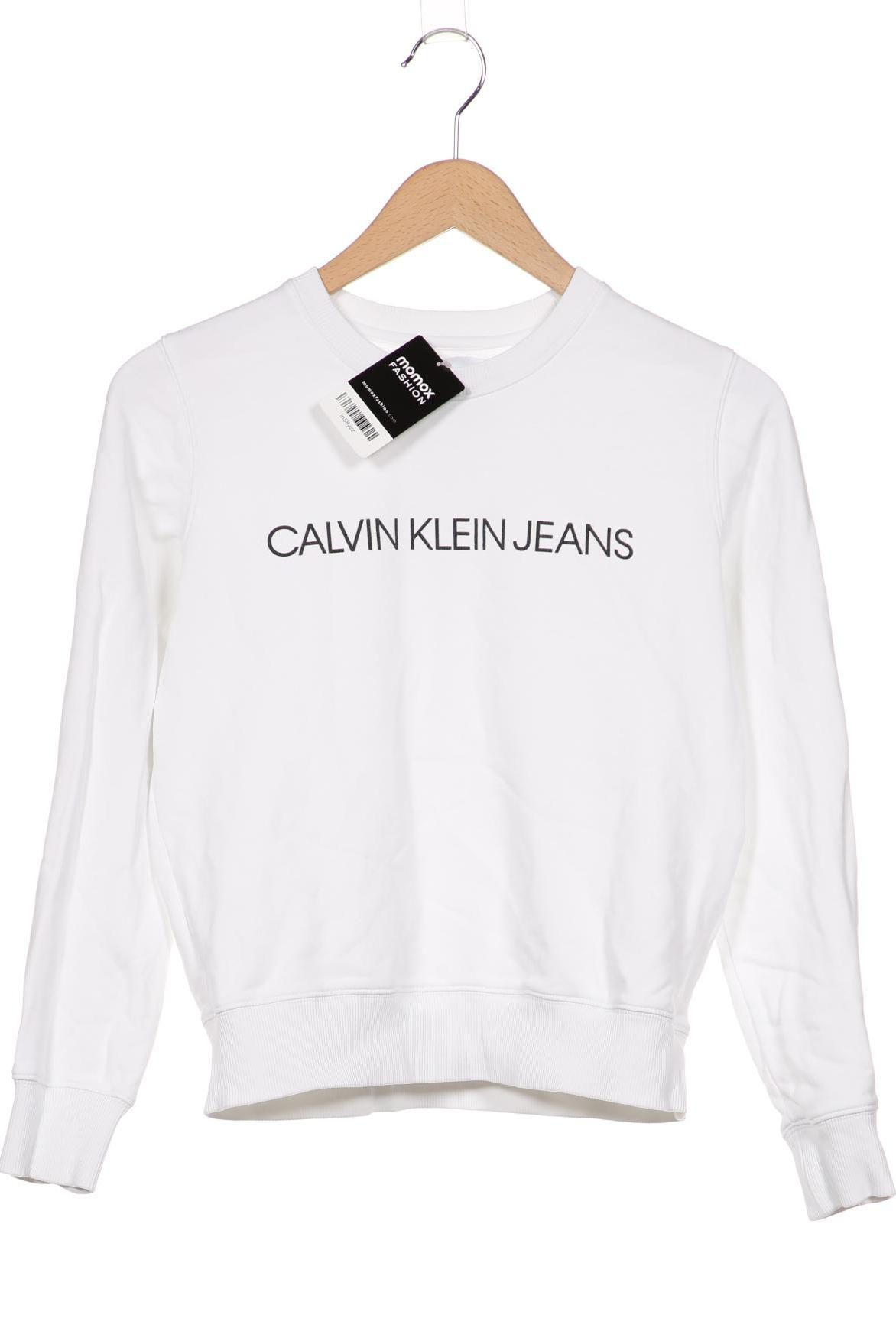 

Calvin Klein Jeans Damen Sweatshirt, weiß