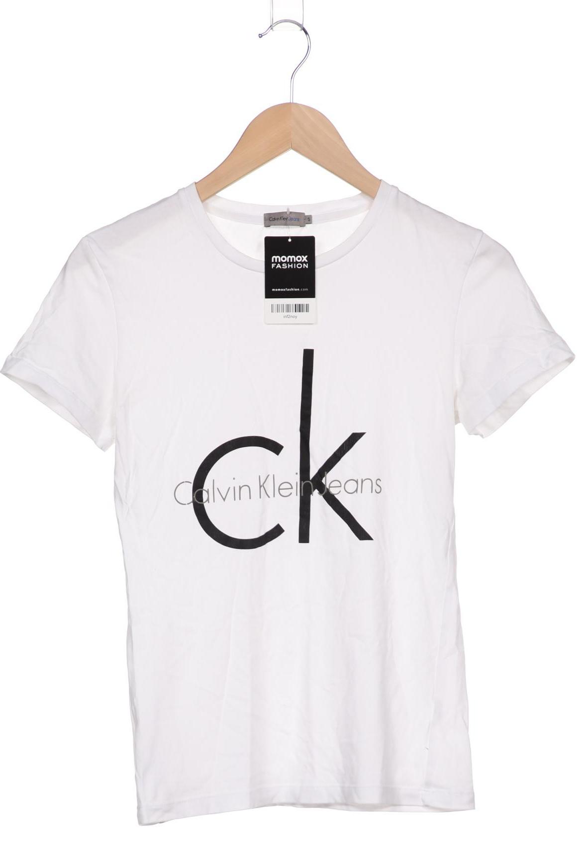 

Calvin Klein Jeans Damen T-Shirt, weiß