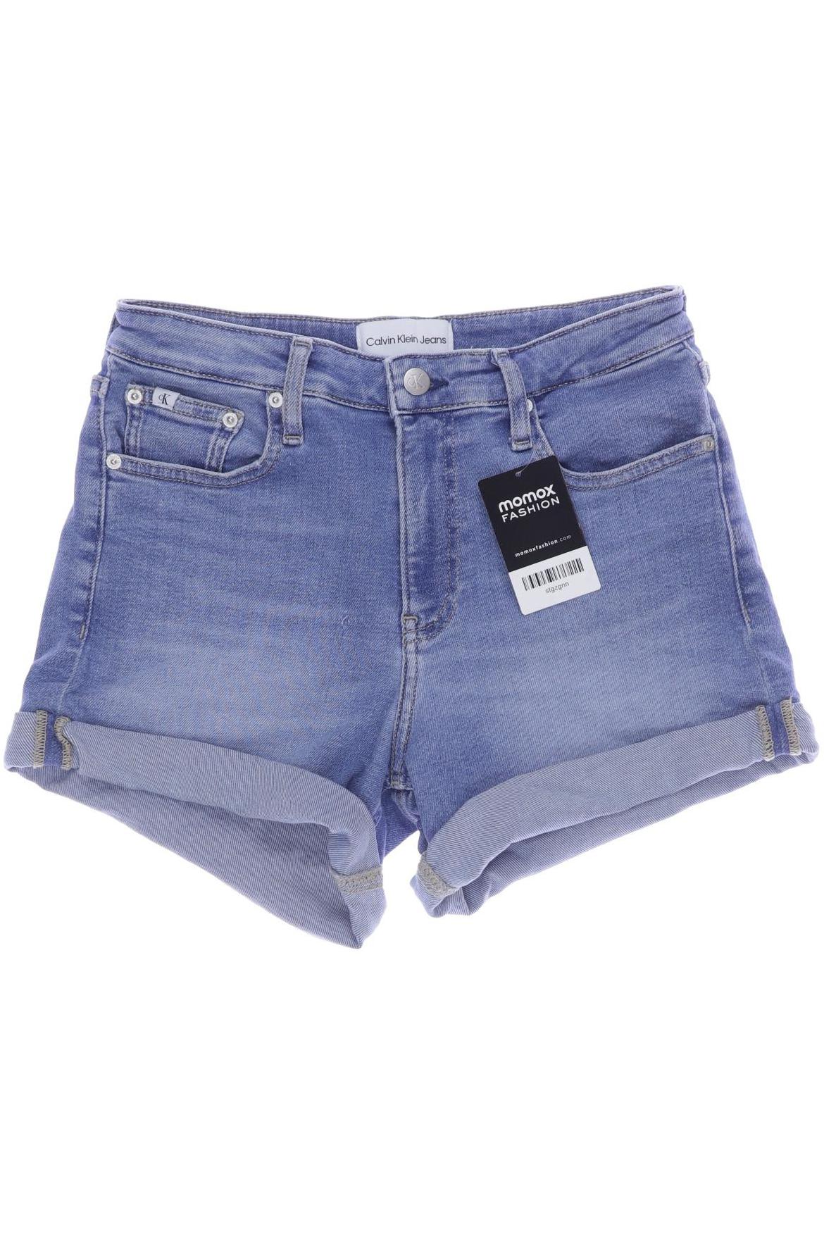 

Calvin Klein Jeans Damen Shorts, blau, Gr. 28