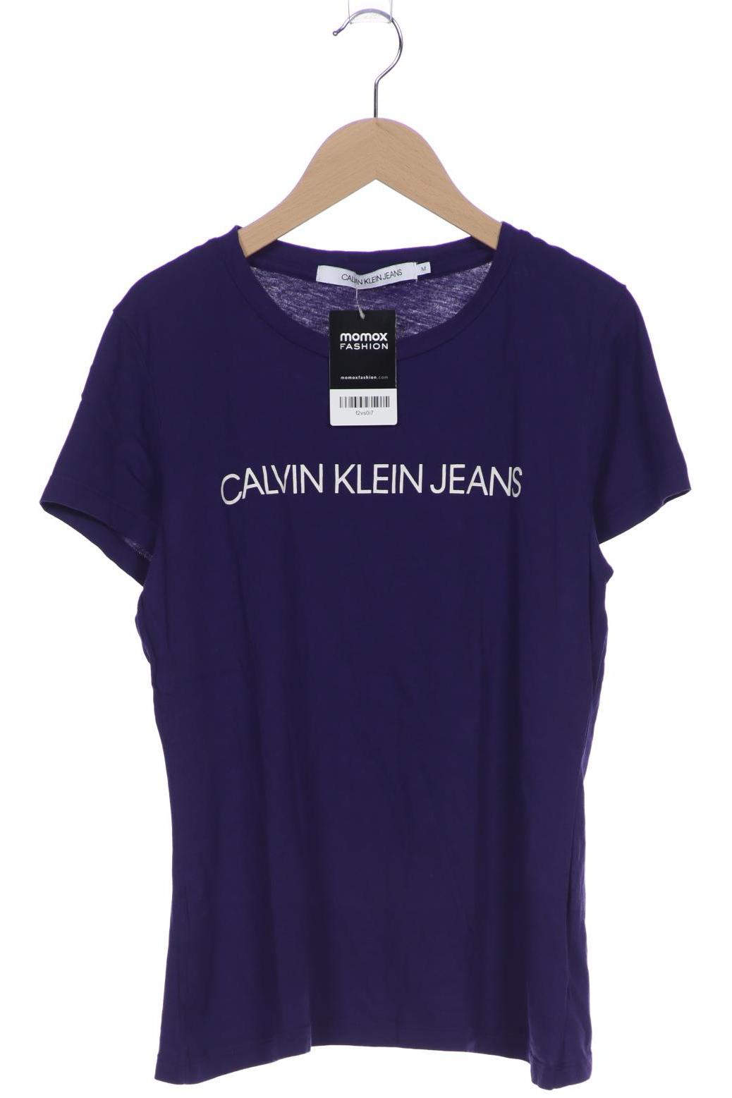 

Calvin Klein Jeans Damen T-Shirt, flieder, Gr. 38