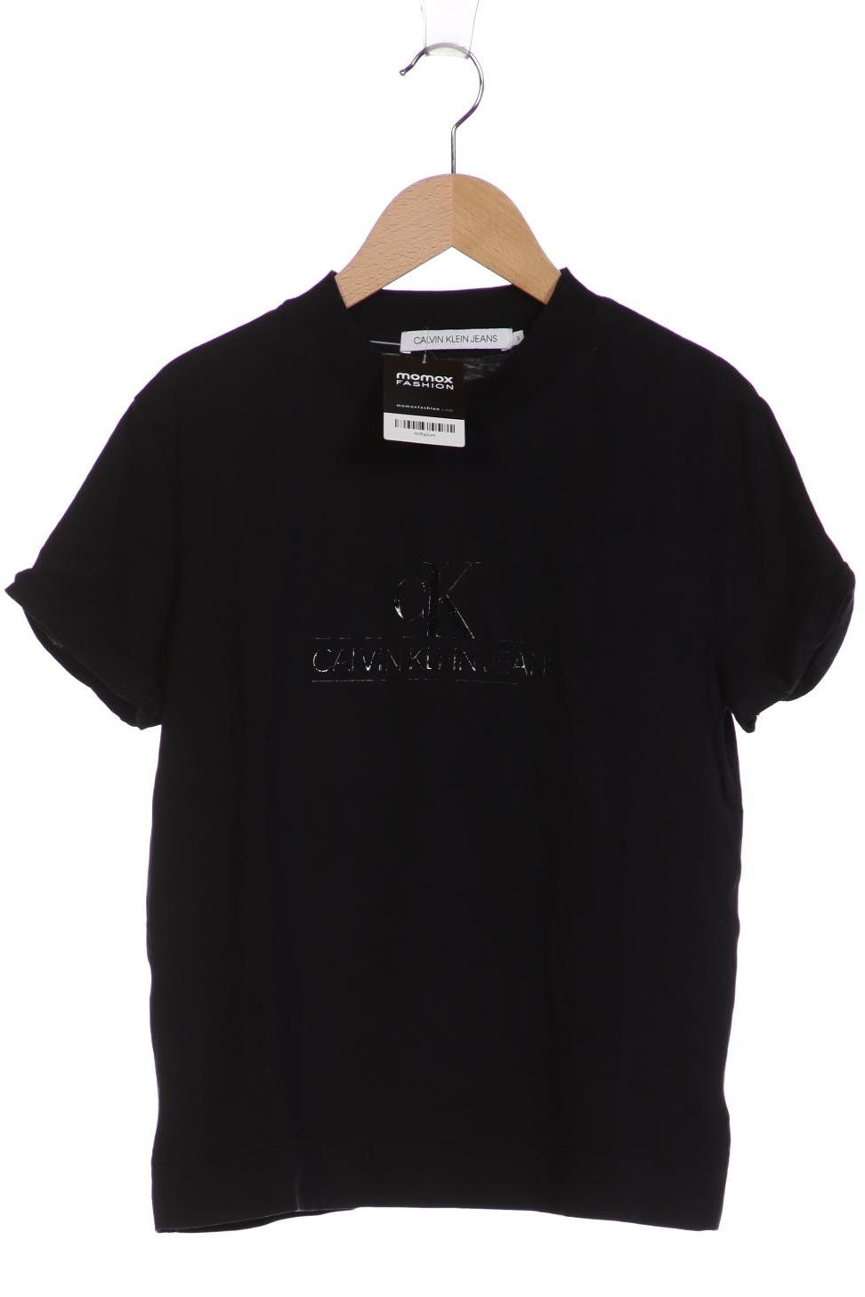 

Calvin Klein Jeans Damen T-Shirt, schwarz, Gr. 36