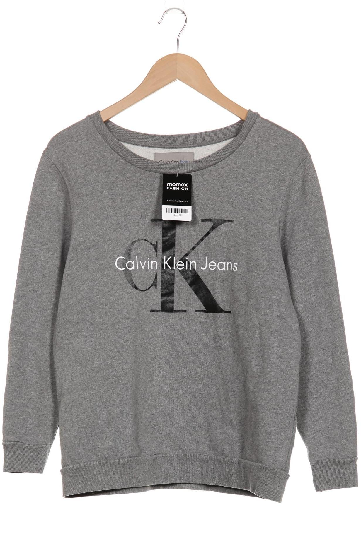 

Calvin Klein Jeans Damen Sweatshirt, grau, Gr. 36
