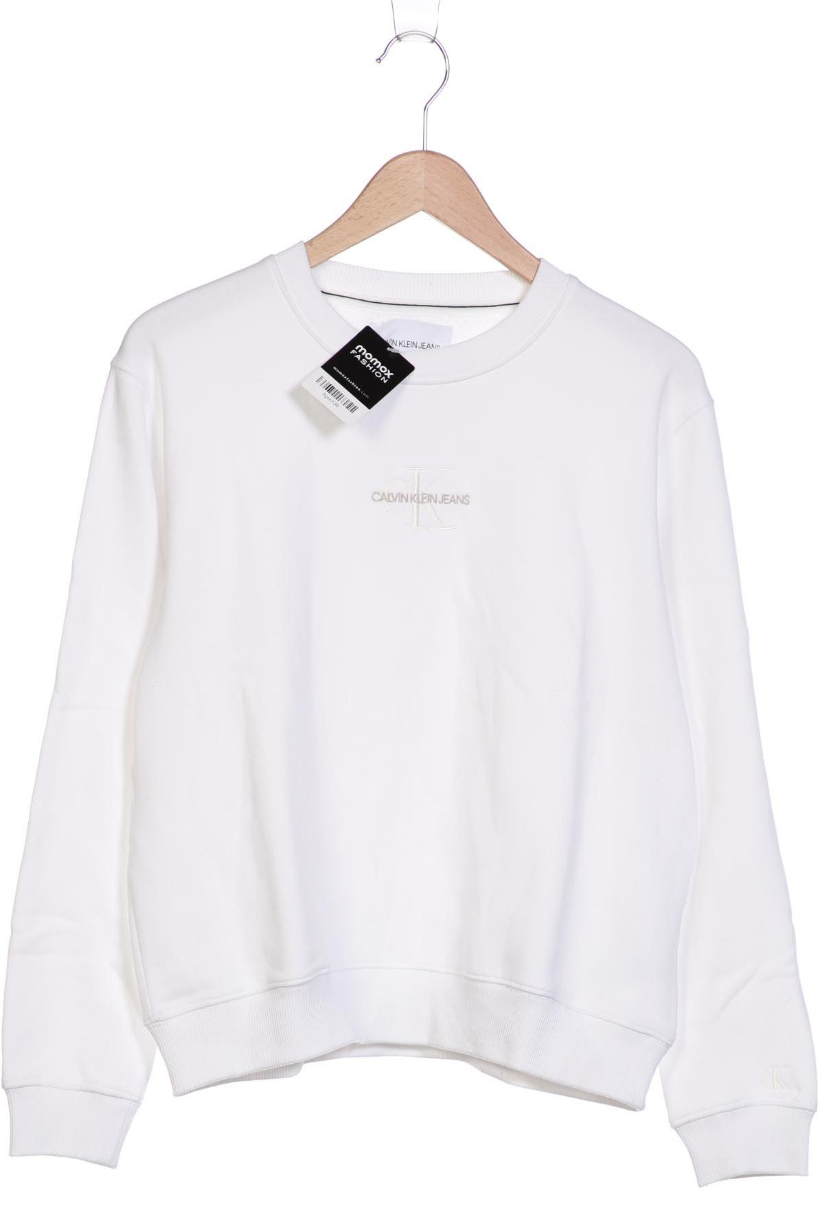 

Calvin Klein Jeans Damen Sweatshirt, weiß