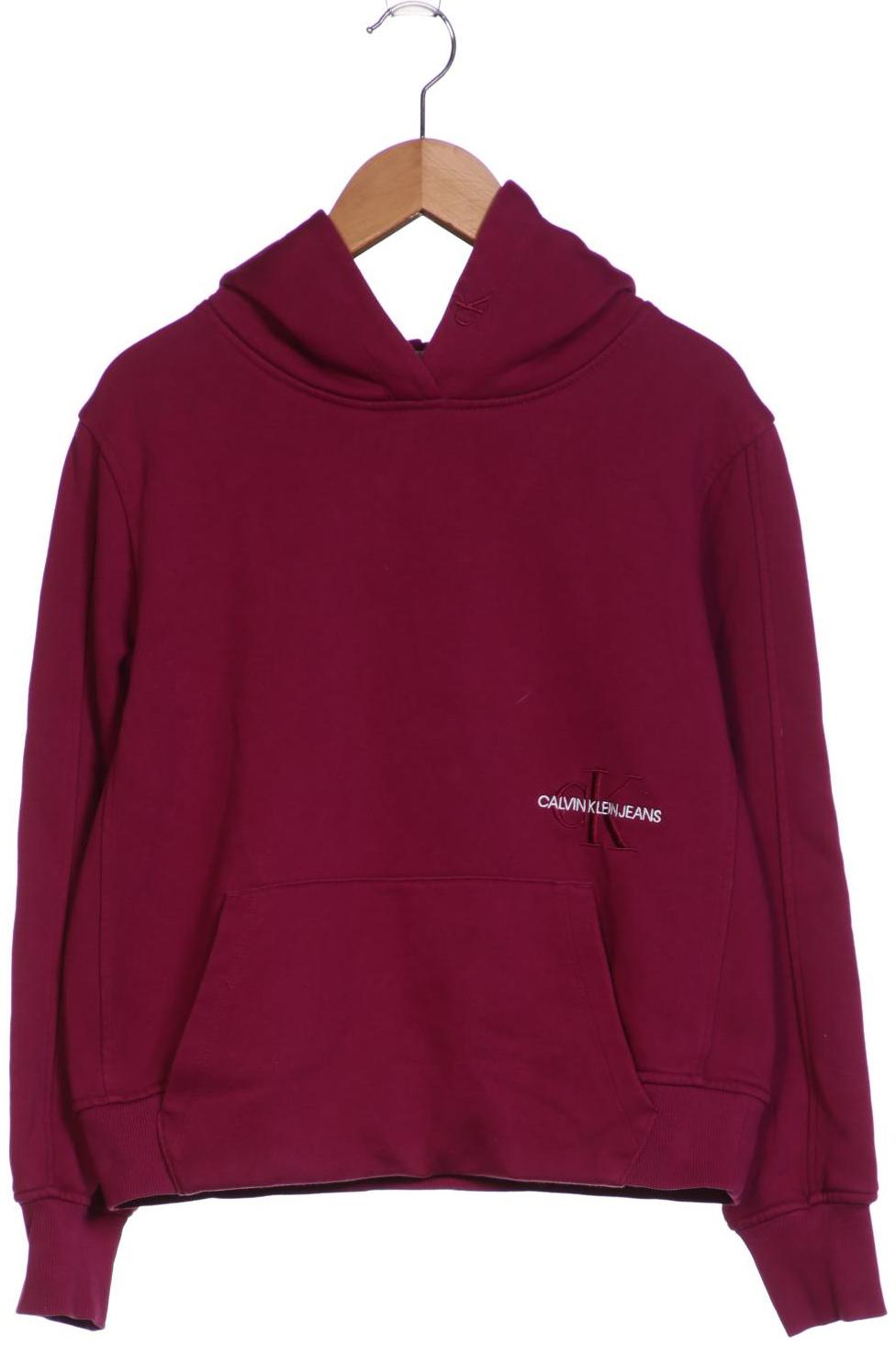 

Calvin Klein Jeans Damen Kapuzenpullover, bordeaux