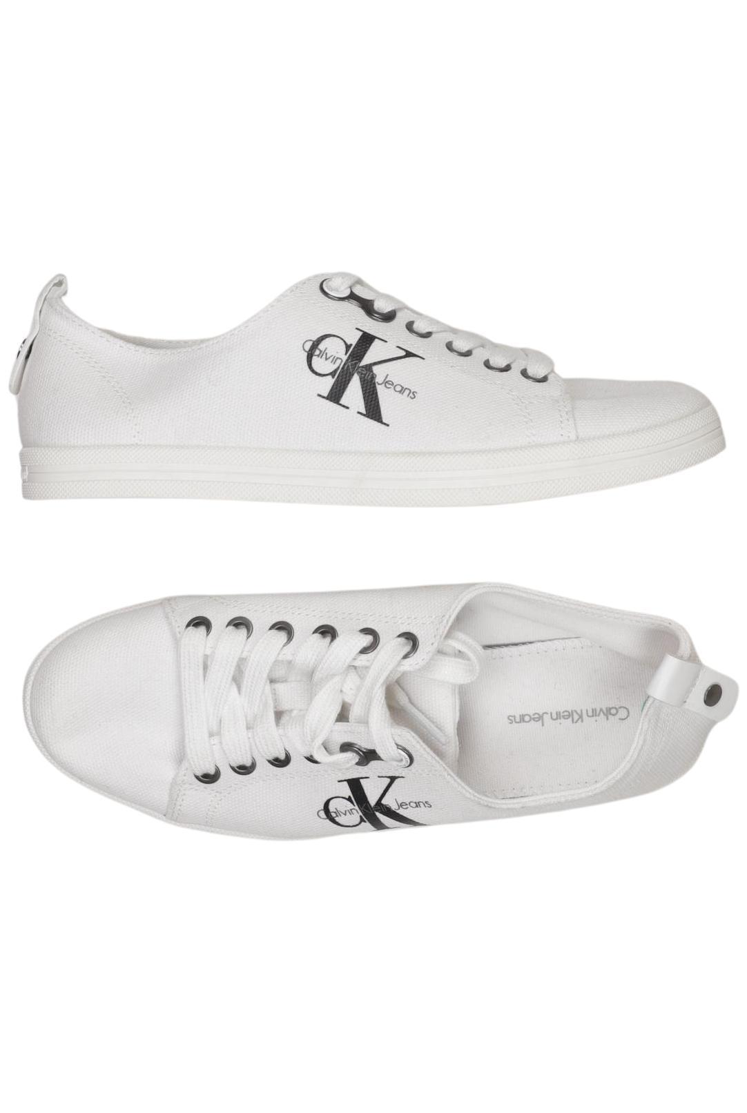 

Calvin Klein Jeans Damen Sneakers, weiß, Gr. 37