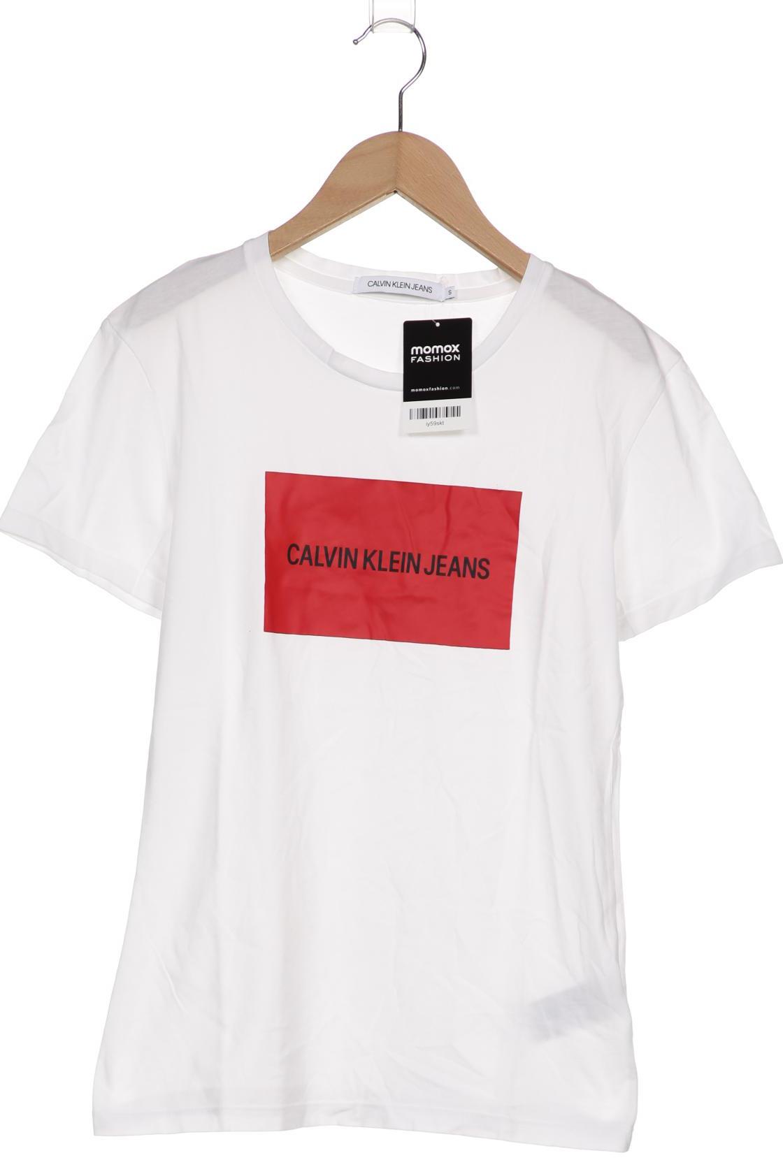 

Calvin Klein Jeans Damen T-Shirt, weiß