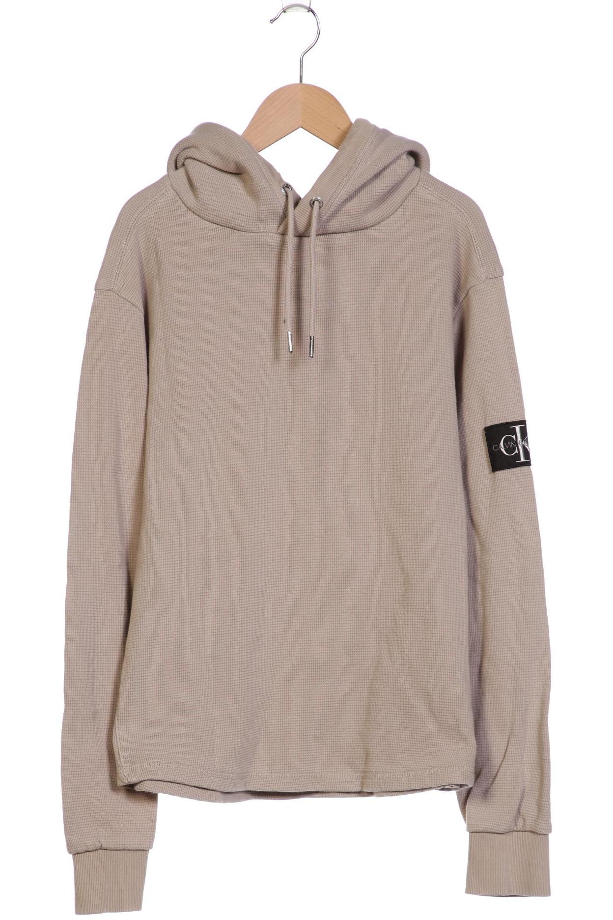 

Calvin Klein Jeans Herren Kapuzenpullover, beige, Gr. 48