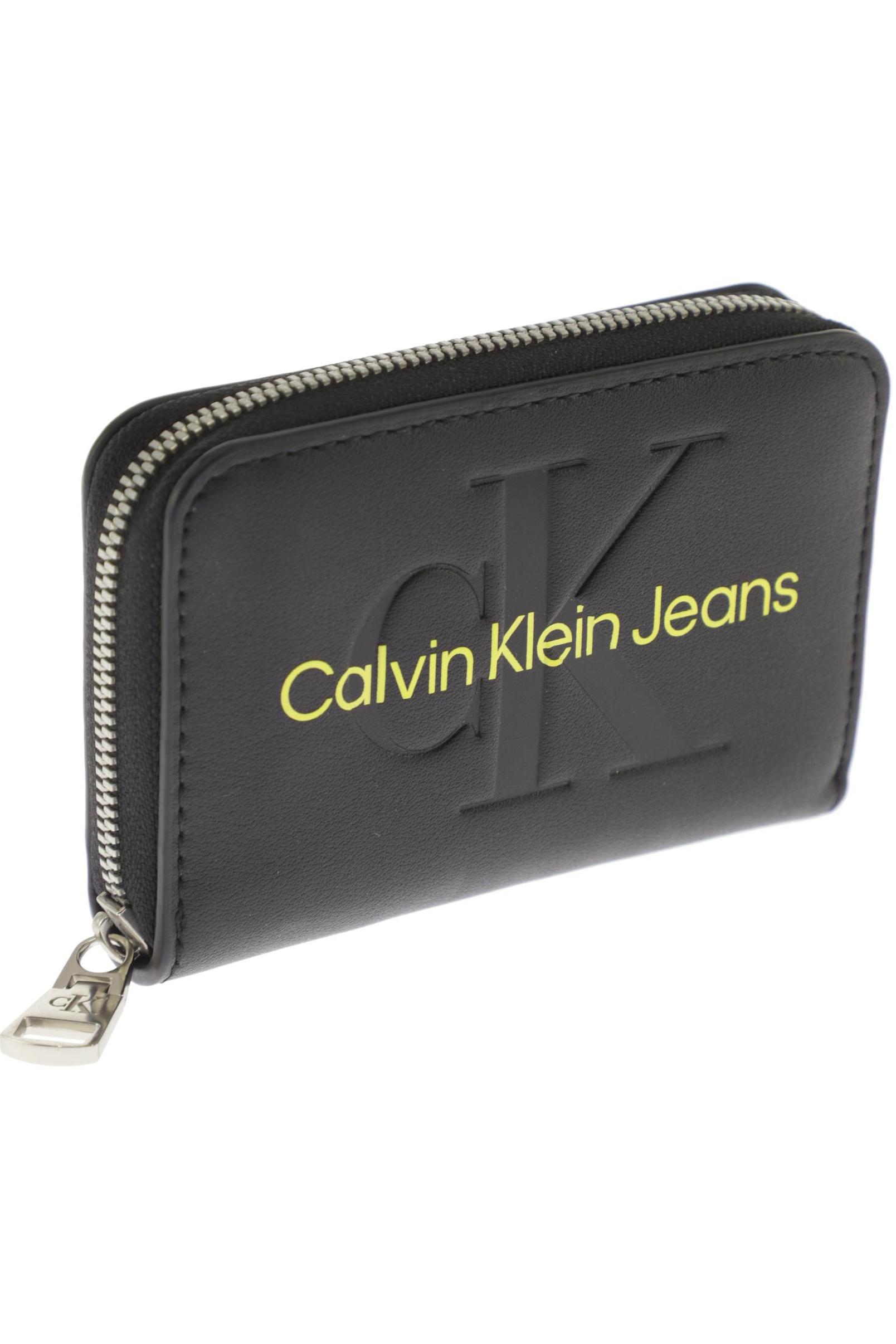 

Calvin Klein Jeans Damen Portemonnaie, schwarz, Gr.